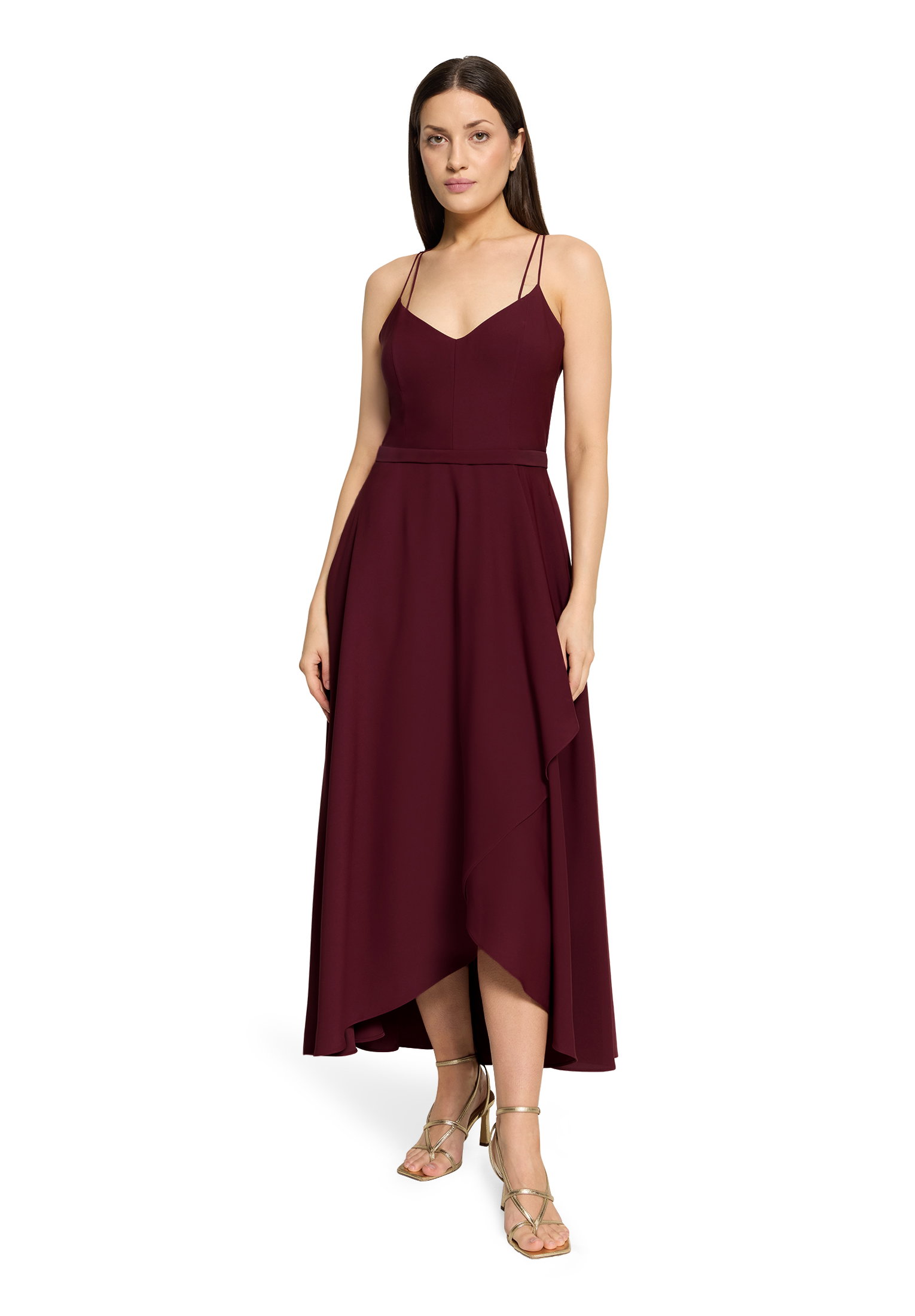 Kleid Lang ohne Arm, Deep Dahlia #3