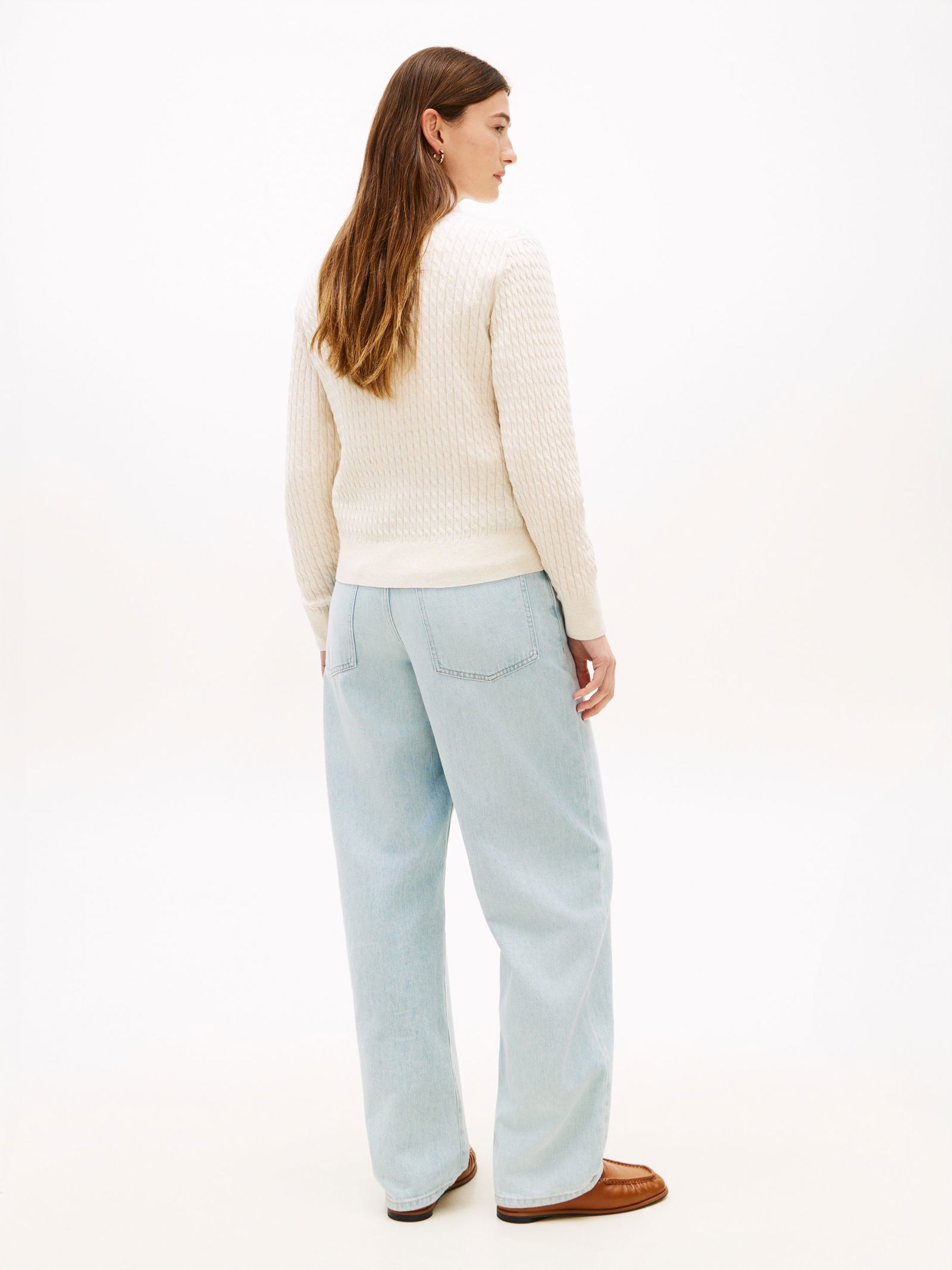 Tommy Hilfiger |  Tommy Hilfiger Strickjacke | Cardigan  | S | heather ivory petal