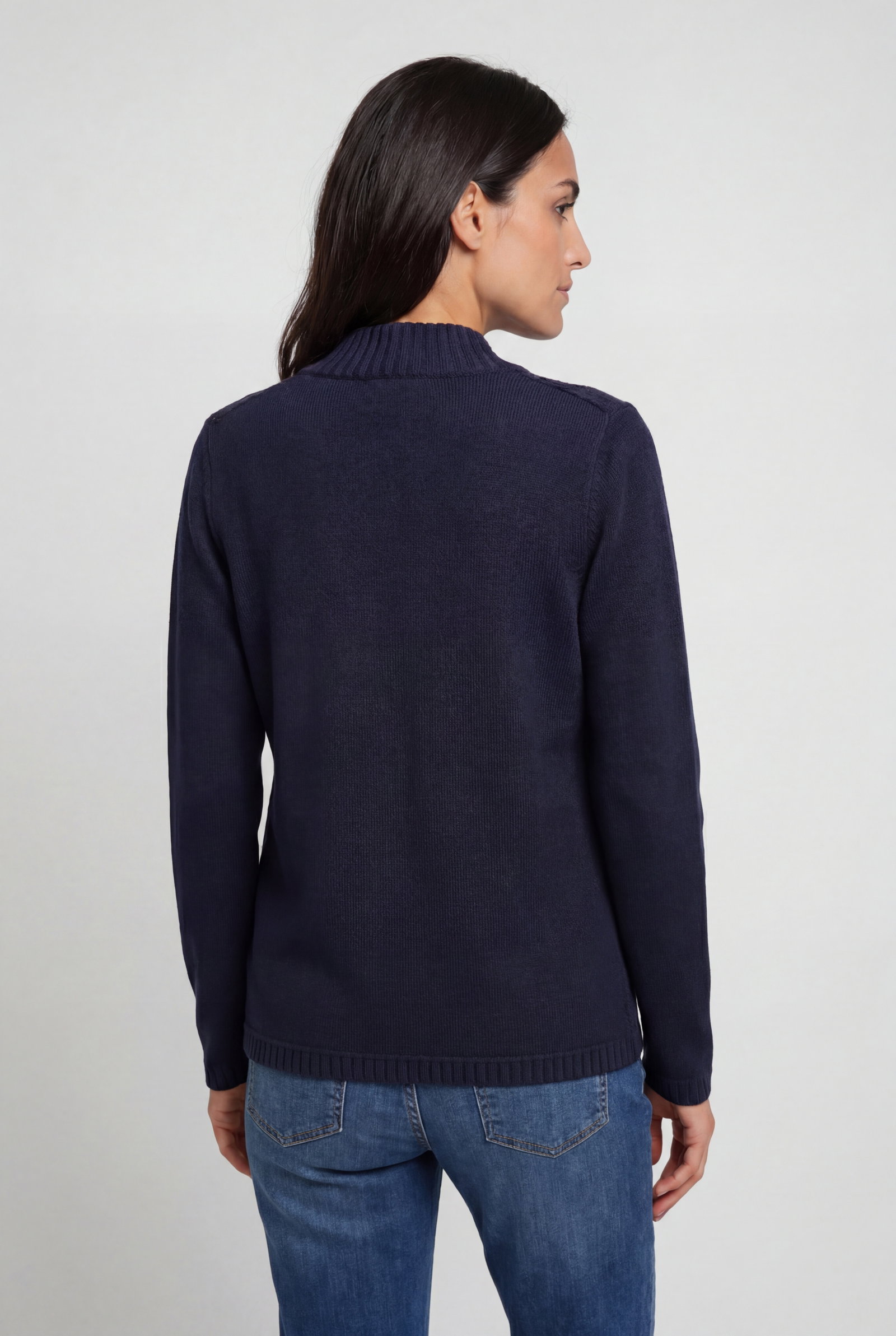 Cardigan Long Sleeves, Power Navy #2