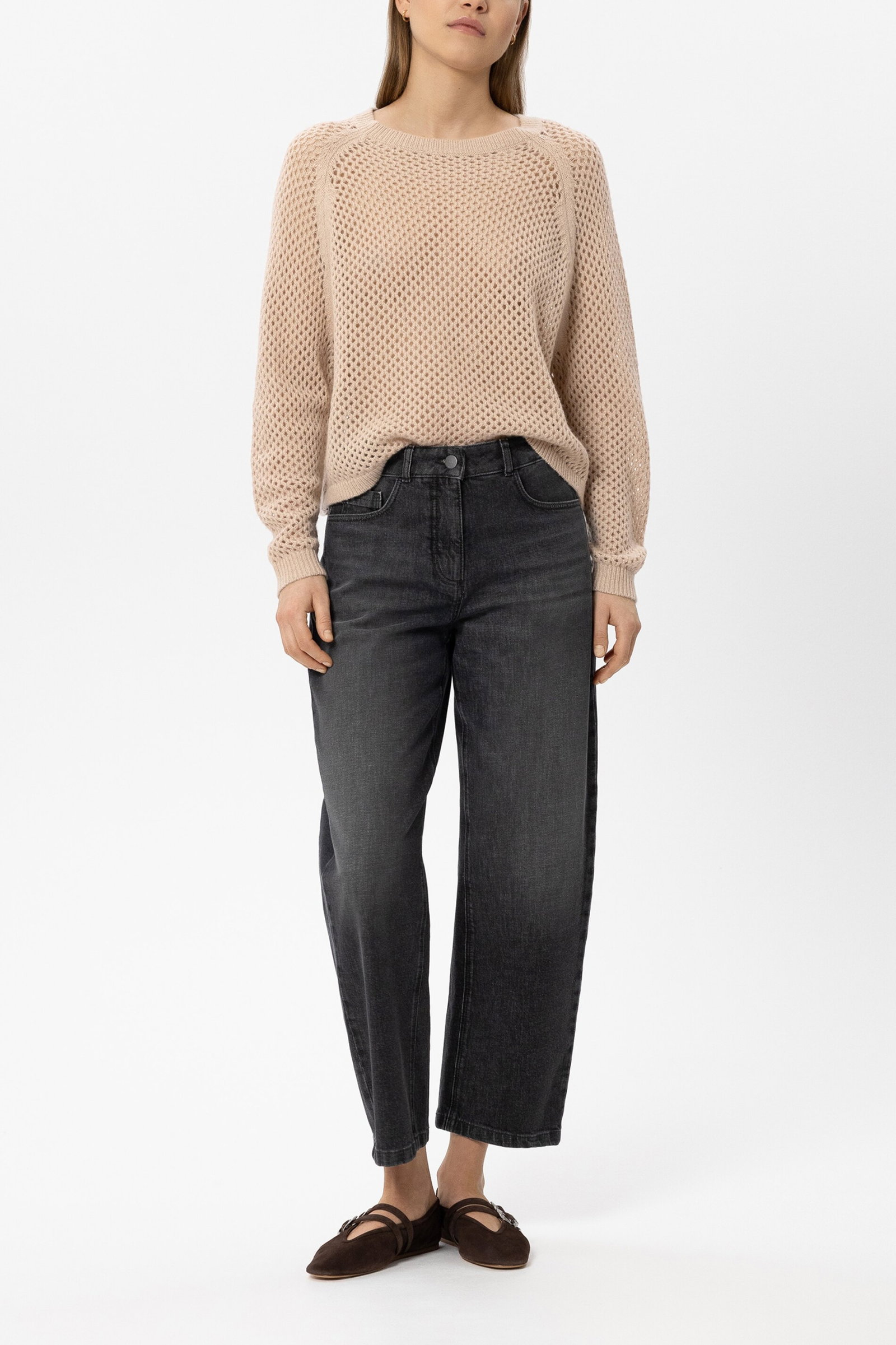 Luisa Cerano Pullover aus Kaschmir-Mix cappuccino #2