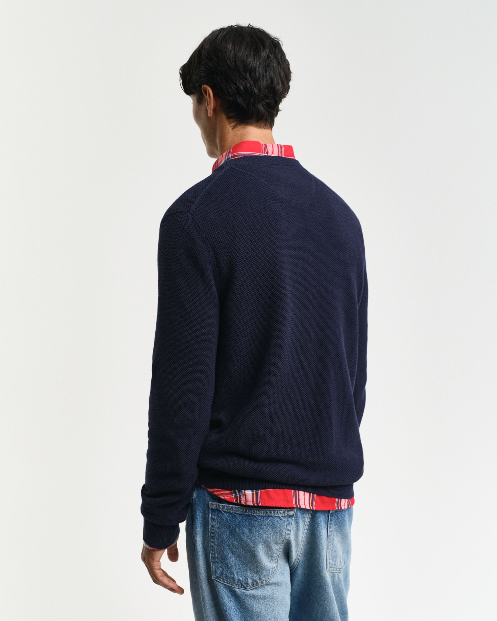 Gant |  Gant Pullover  | XL | dusty blue sea