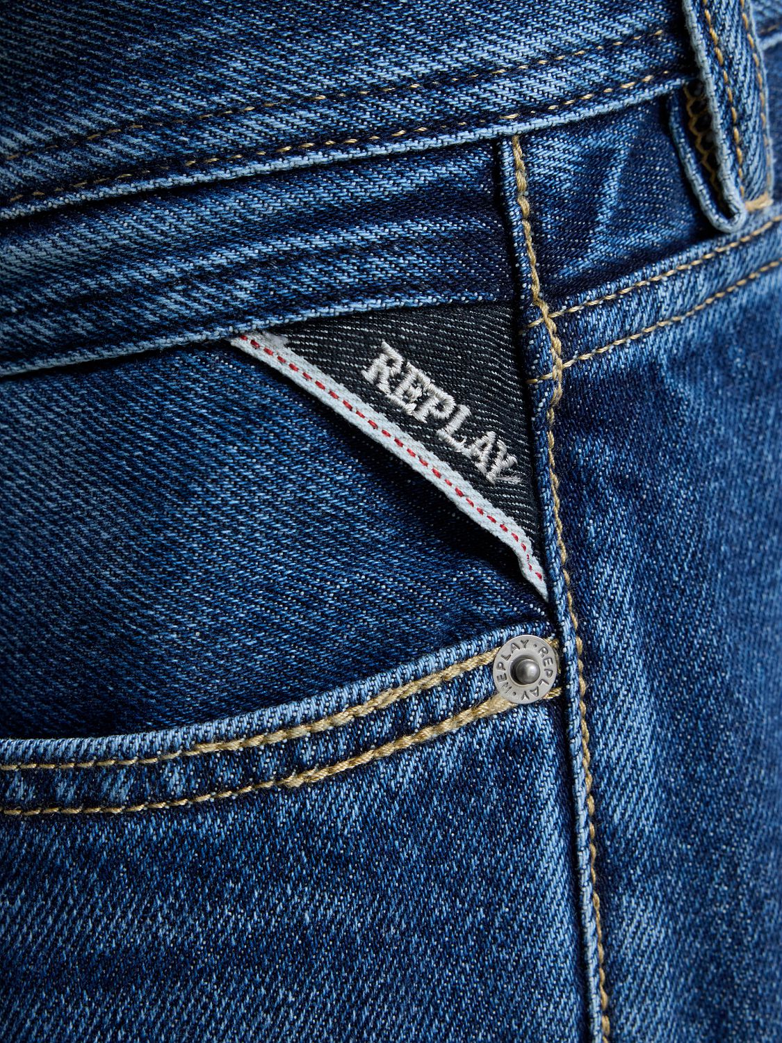 Replay Straight-Fit Jeans "Grover" #5