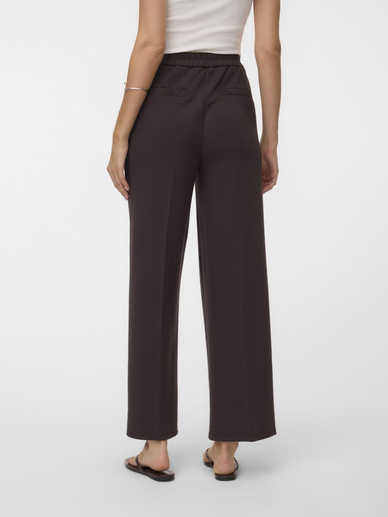 VMBELLIS MW WIDE PANT NOOS, Chocolate Torte #4
