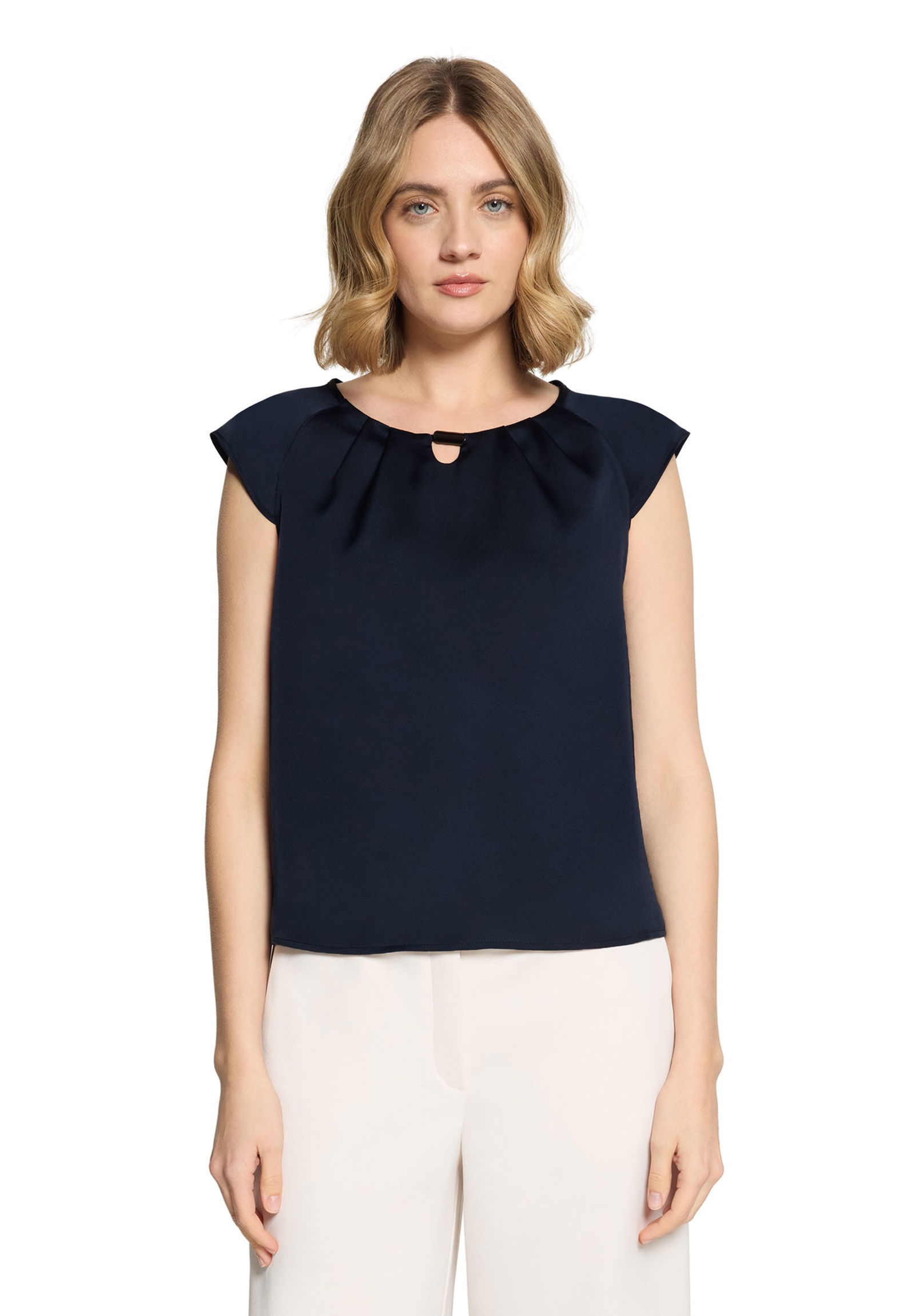 Vera Mont |  Satin-Bluse | 48 | night sky