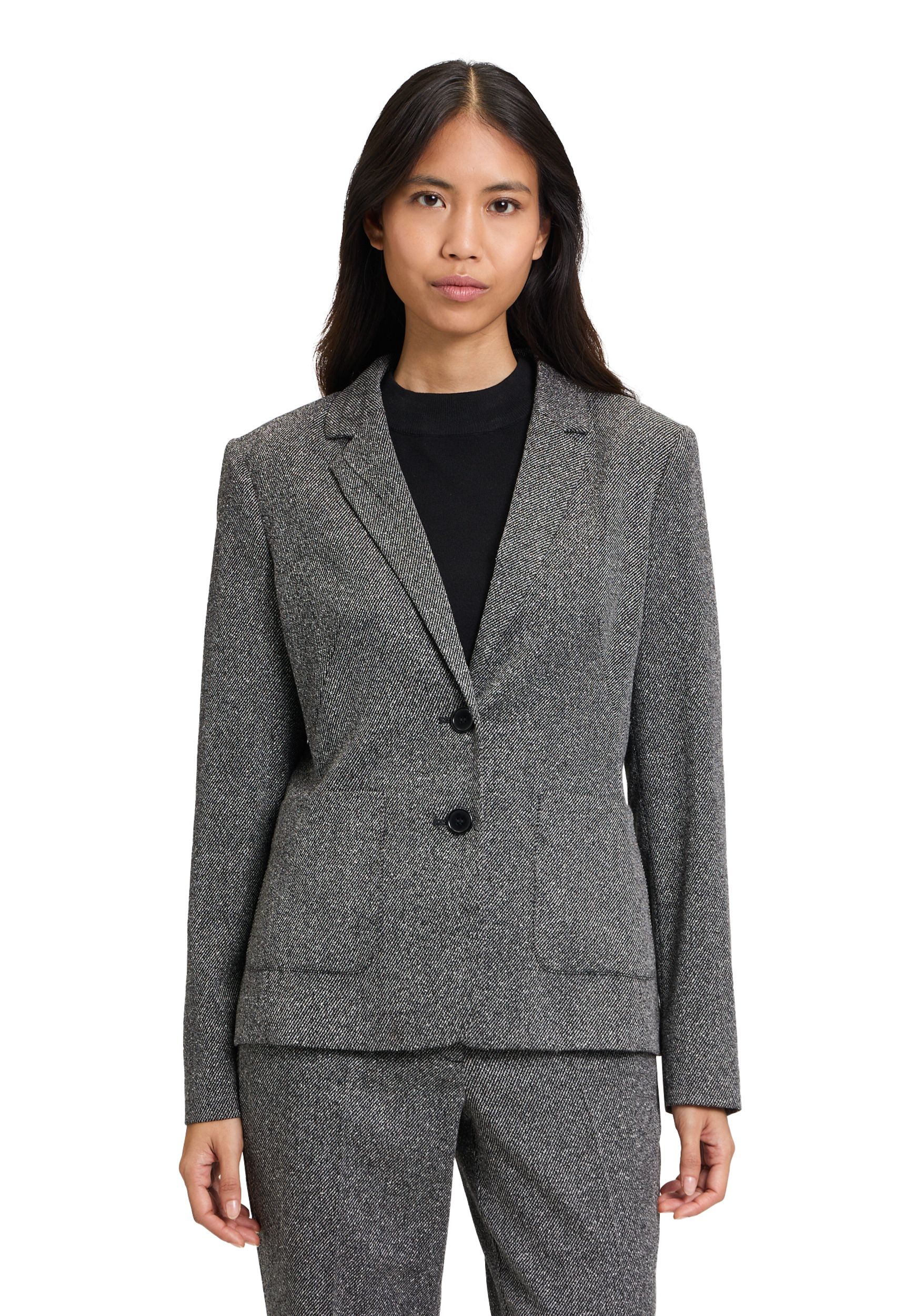 Betty Barclay |  Betty Barclay Businessblazer  | 44 | schwarz/weiß