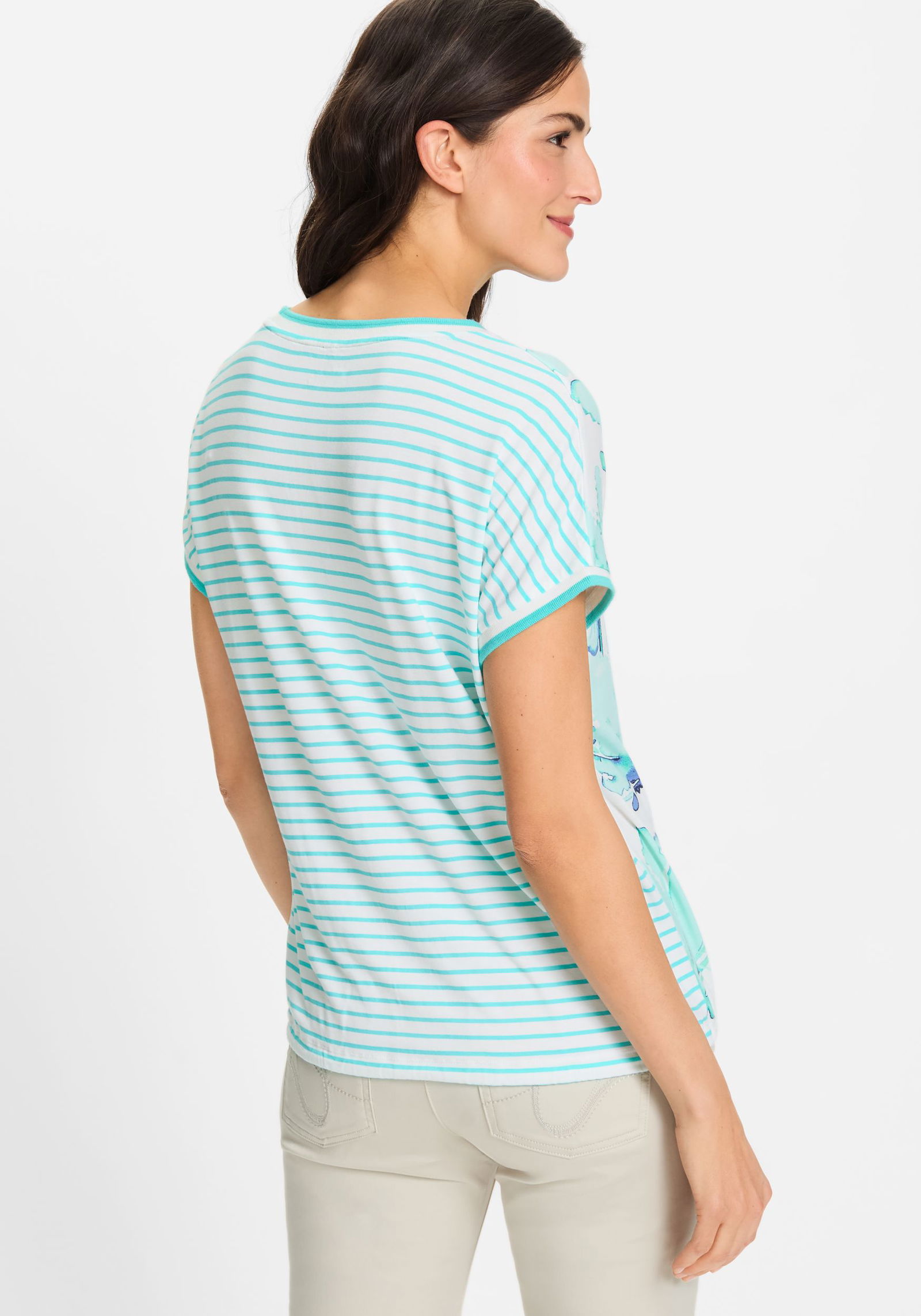 Olsen |  T-Shirt Short Sleeves | 46 | aruba blue
