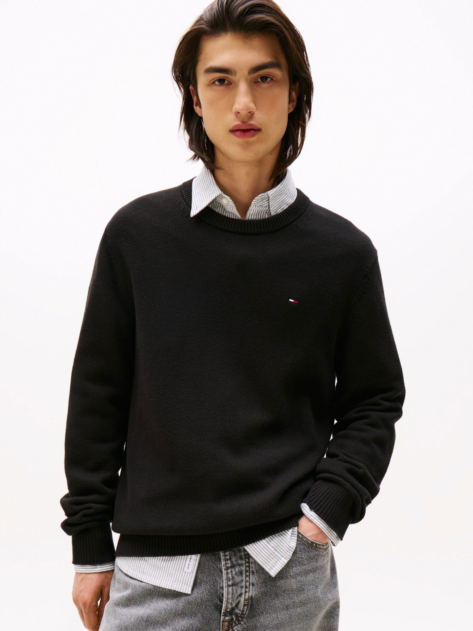 Tommy Jeans | Tommy Jeans Sweatshirt | S | black