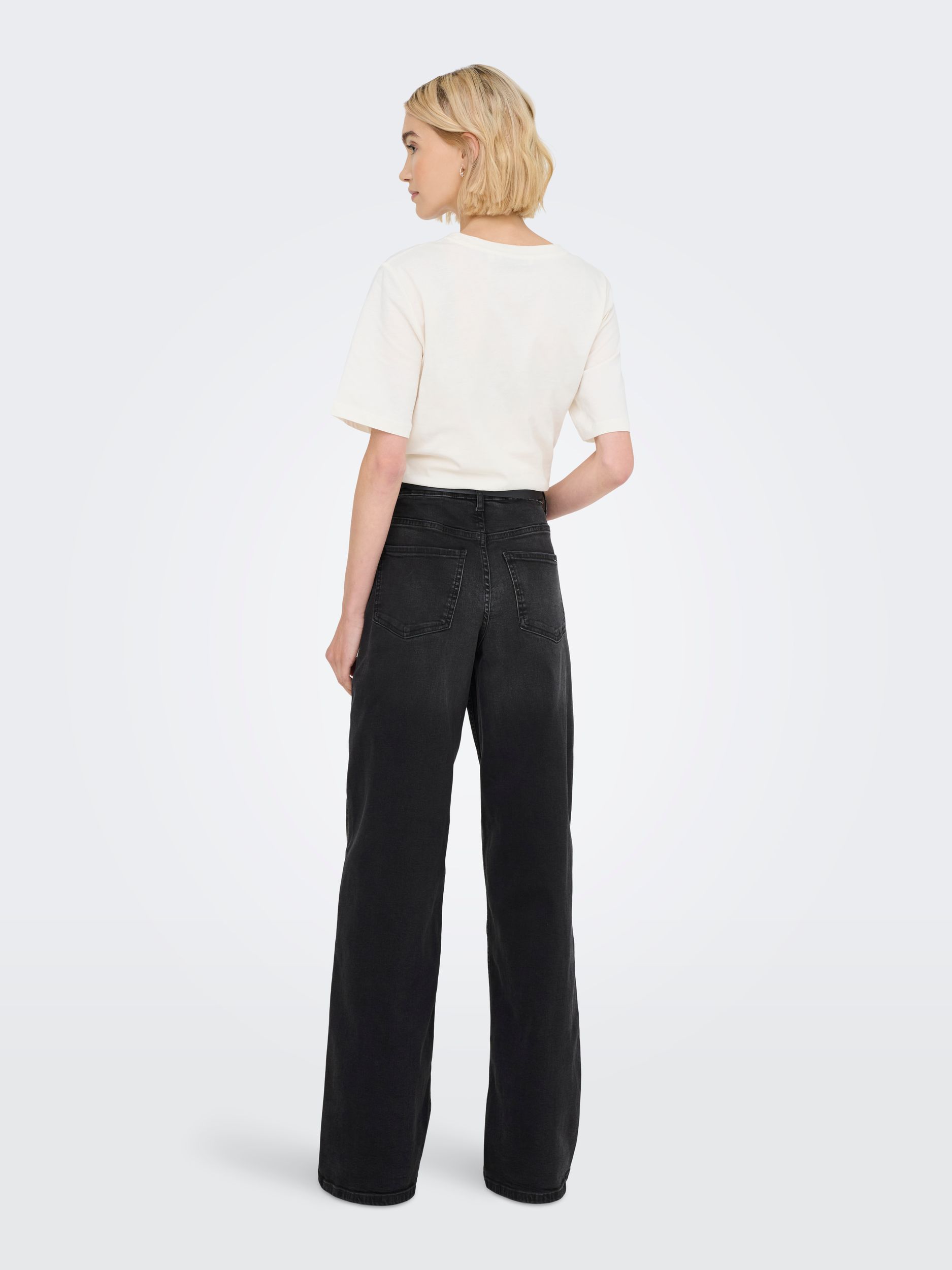 JDY |  JDY Schlaghose  | M/30 | black denim