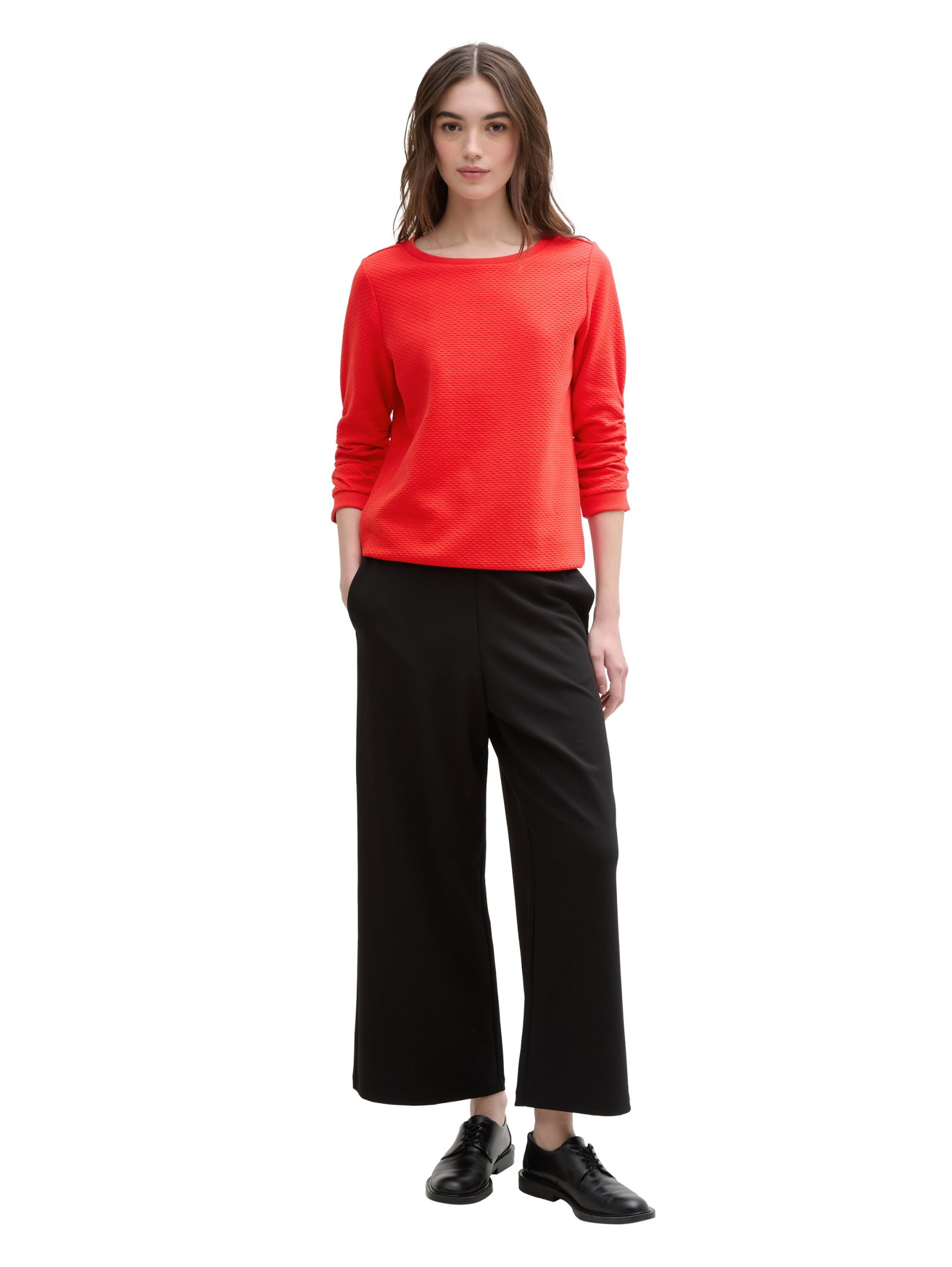 structured sweat, Scarlet Red #3