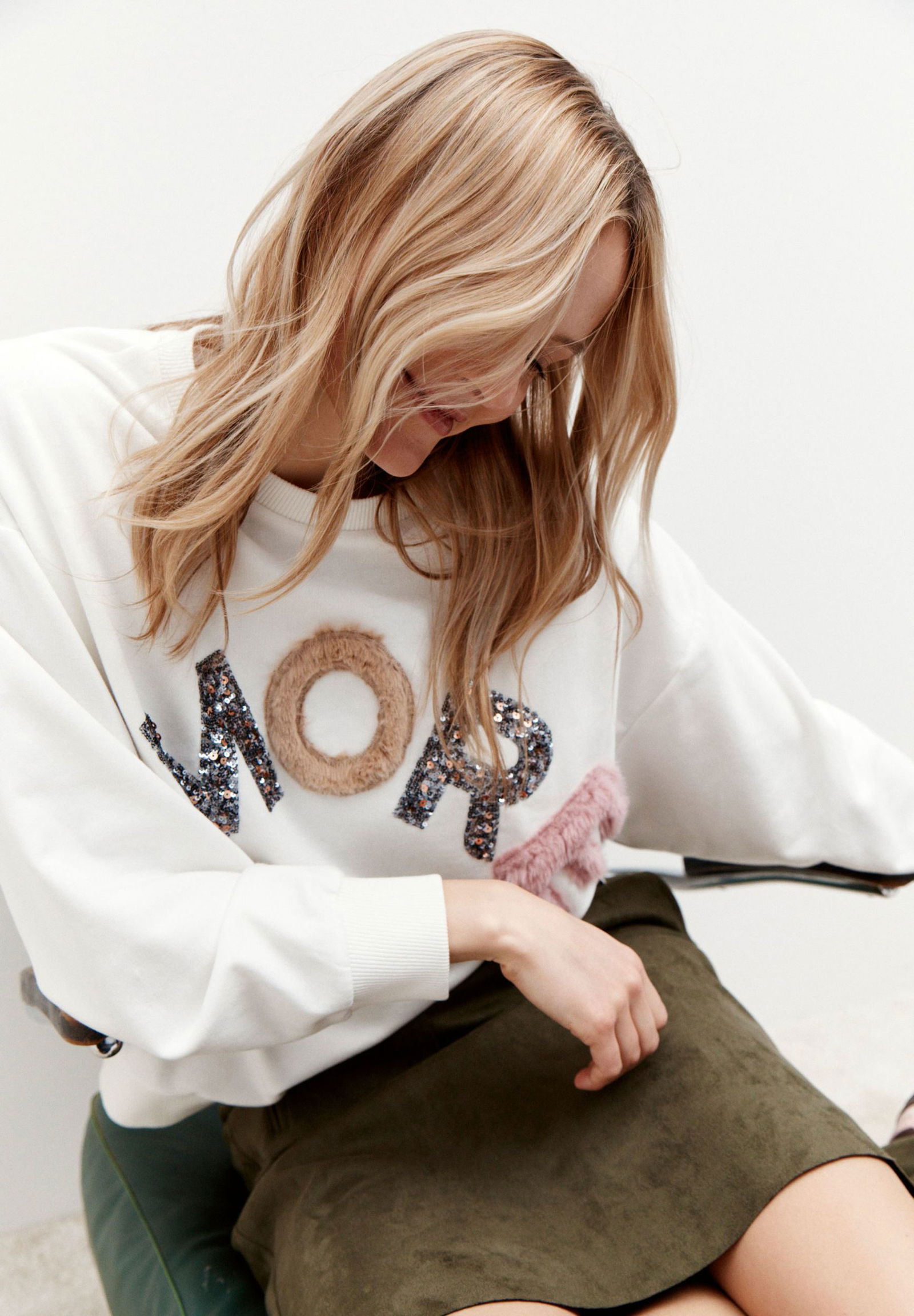 More & More | More & More Sweatshirt | 36 | ecru