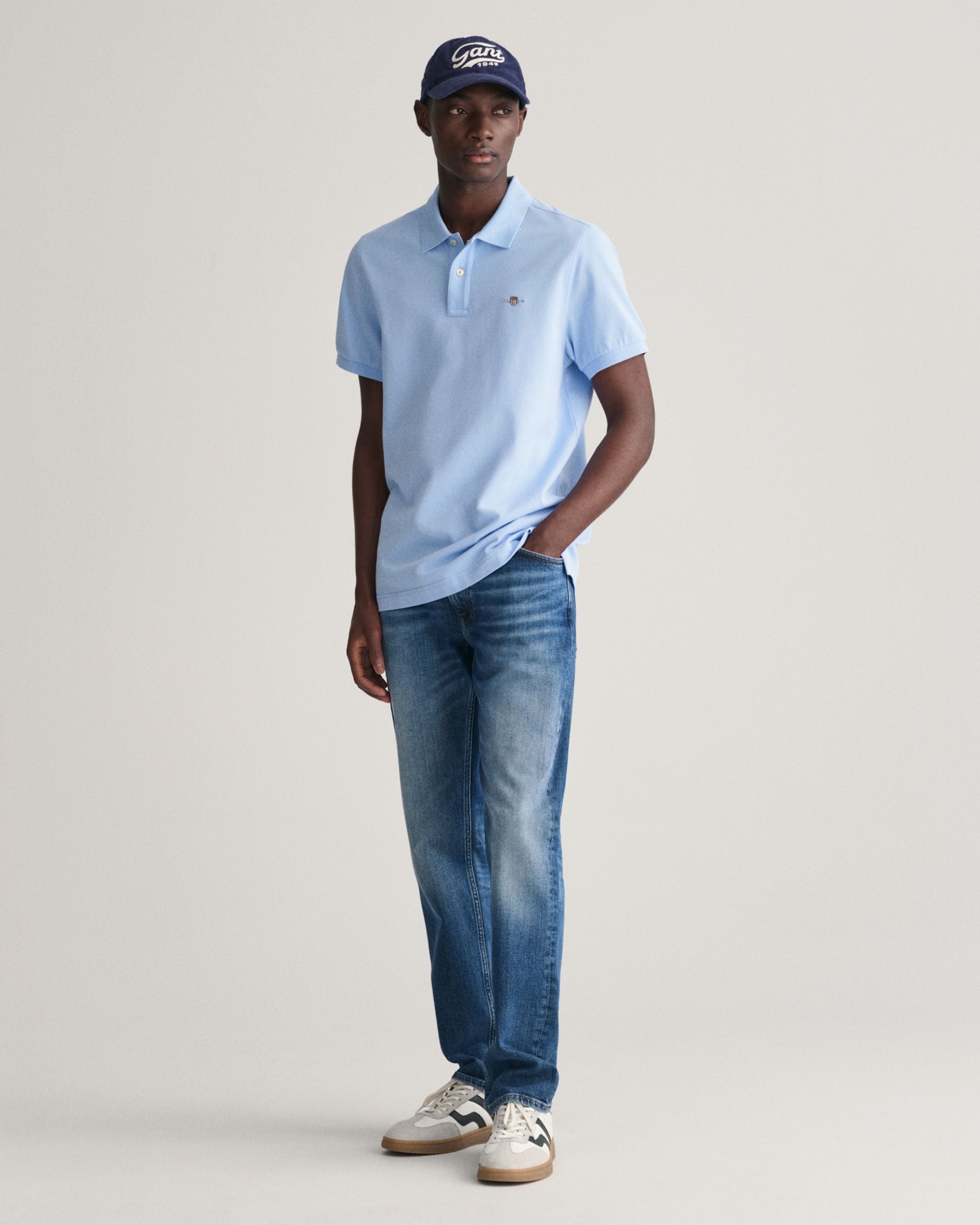 Gant |  Gant Poloshirt  | XXXL | capri blue