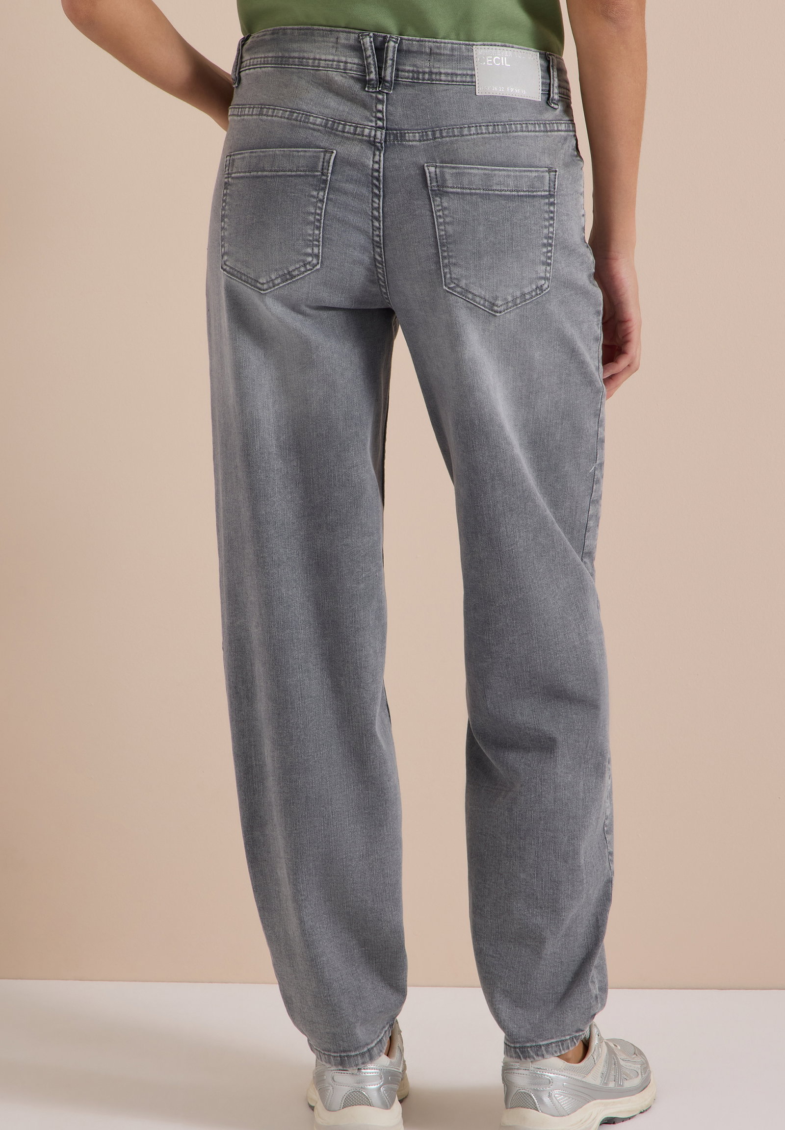 Style NOS Scarlett BARREL Grey, light grey wash #4