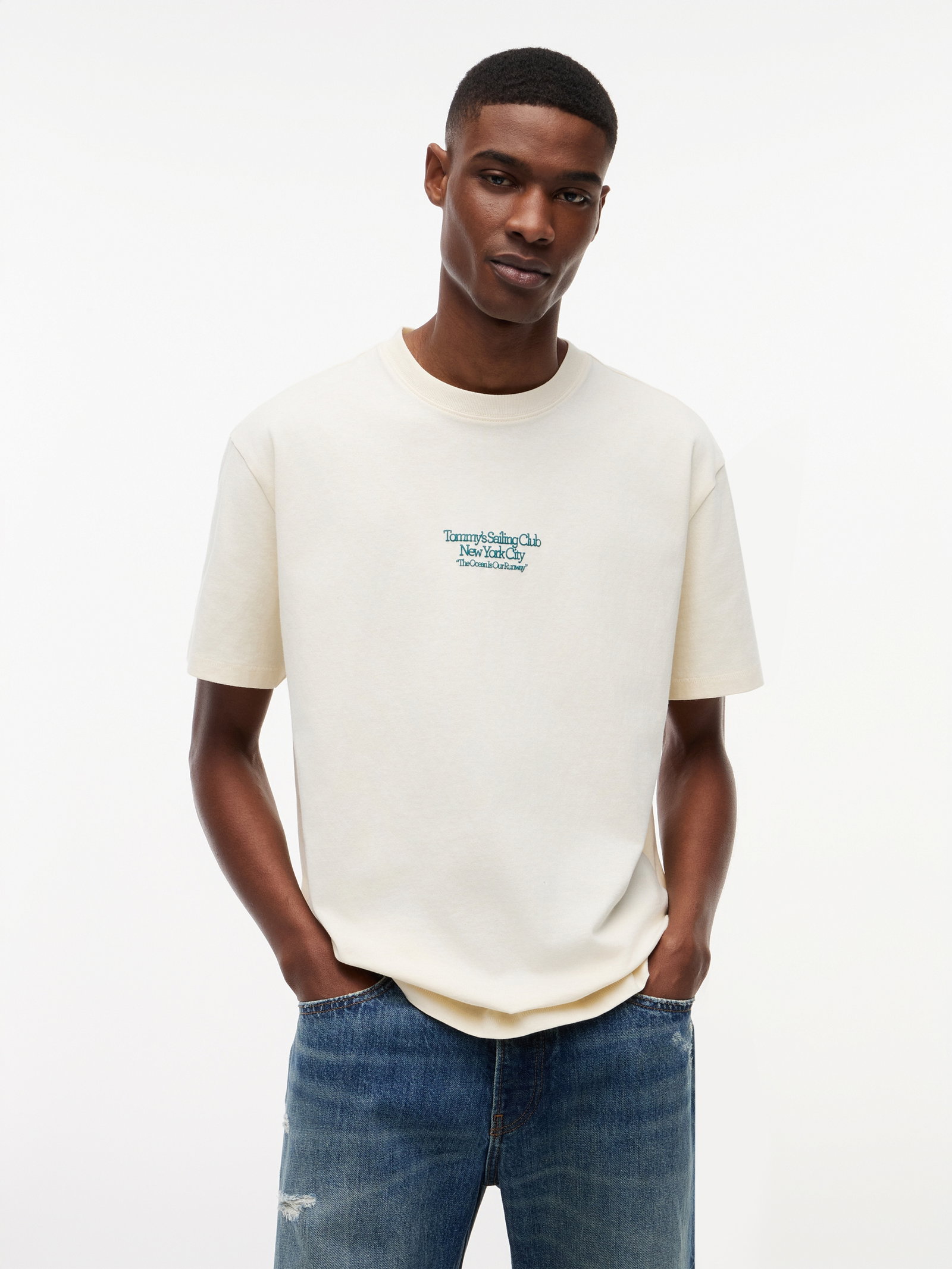 TJM RLX SAILBOAT SS TEE, BEIGE #2