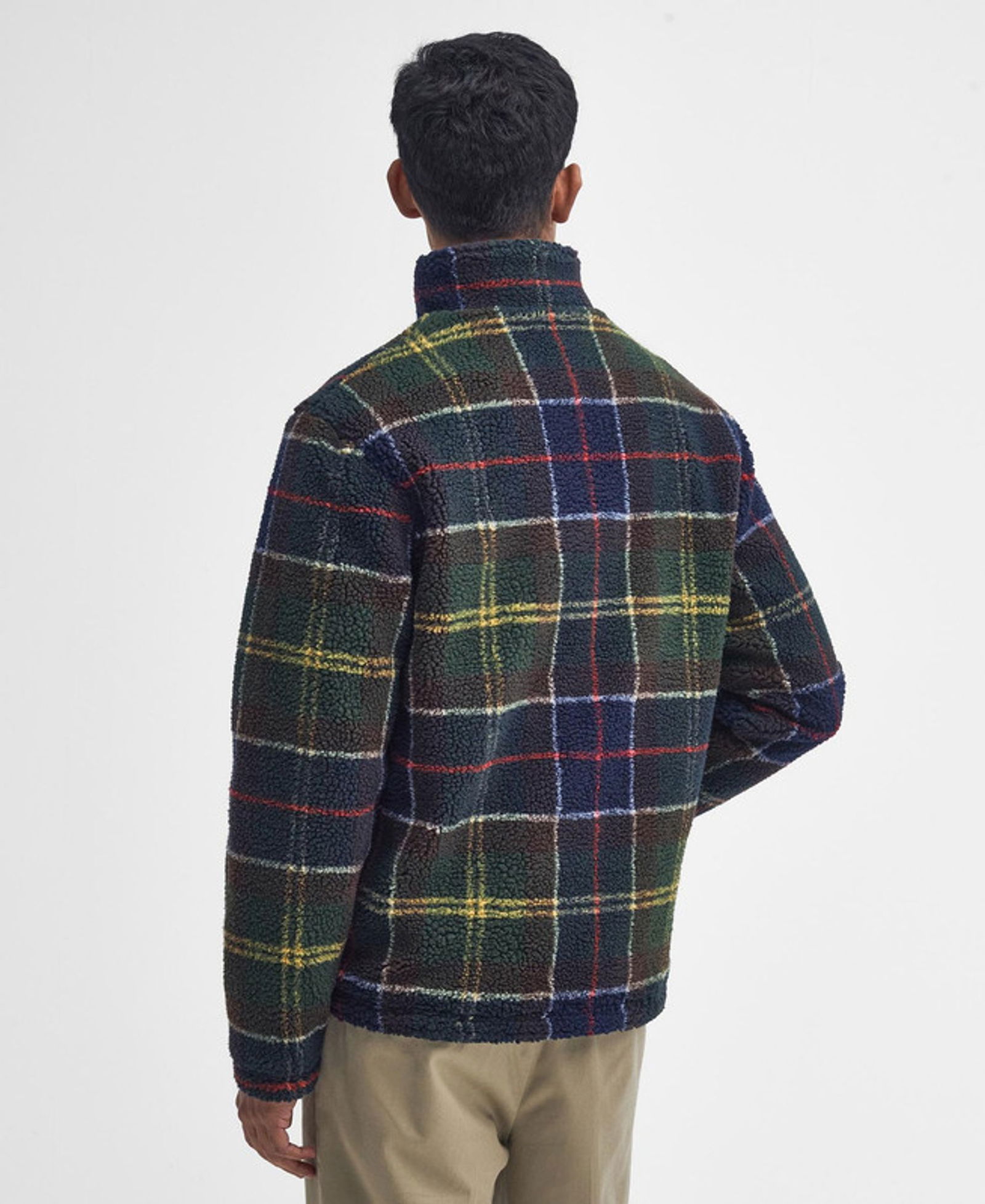  | Babour Essential Pullover | L | Classic Tartan
