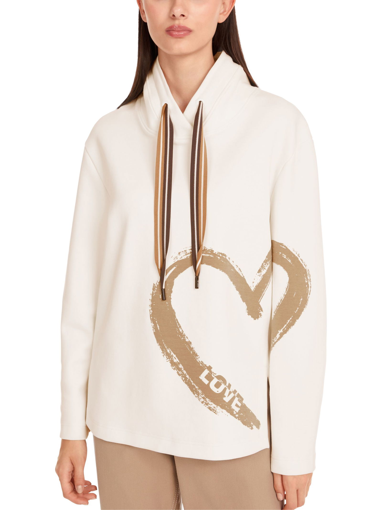 Marc Cain Sports | Marc Cain Sports Sweatshirt | 40 | off-white