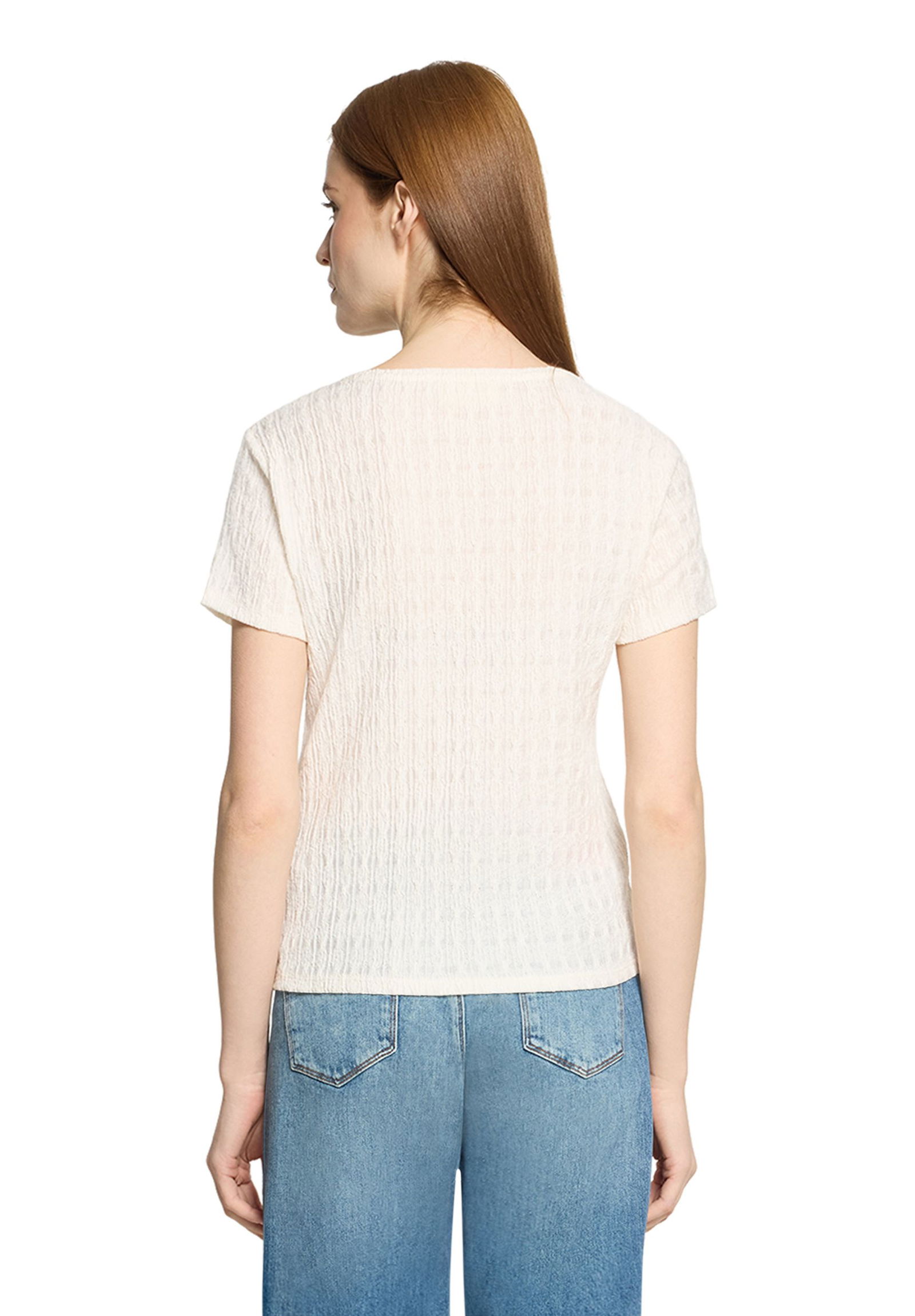 Cartoon |  Rundhals-Shirt | 36 | eggnog