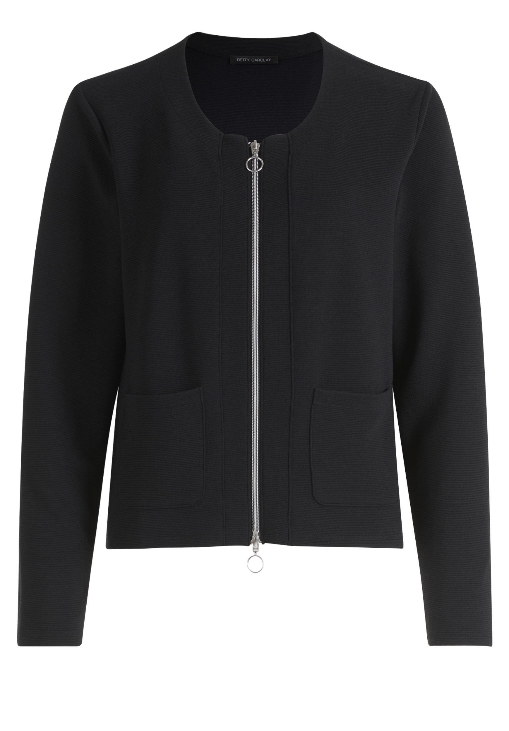 Betty Barclay |  Betty Barclay Sweatjacke  | 48 | schwarz