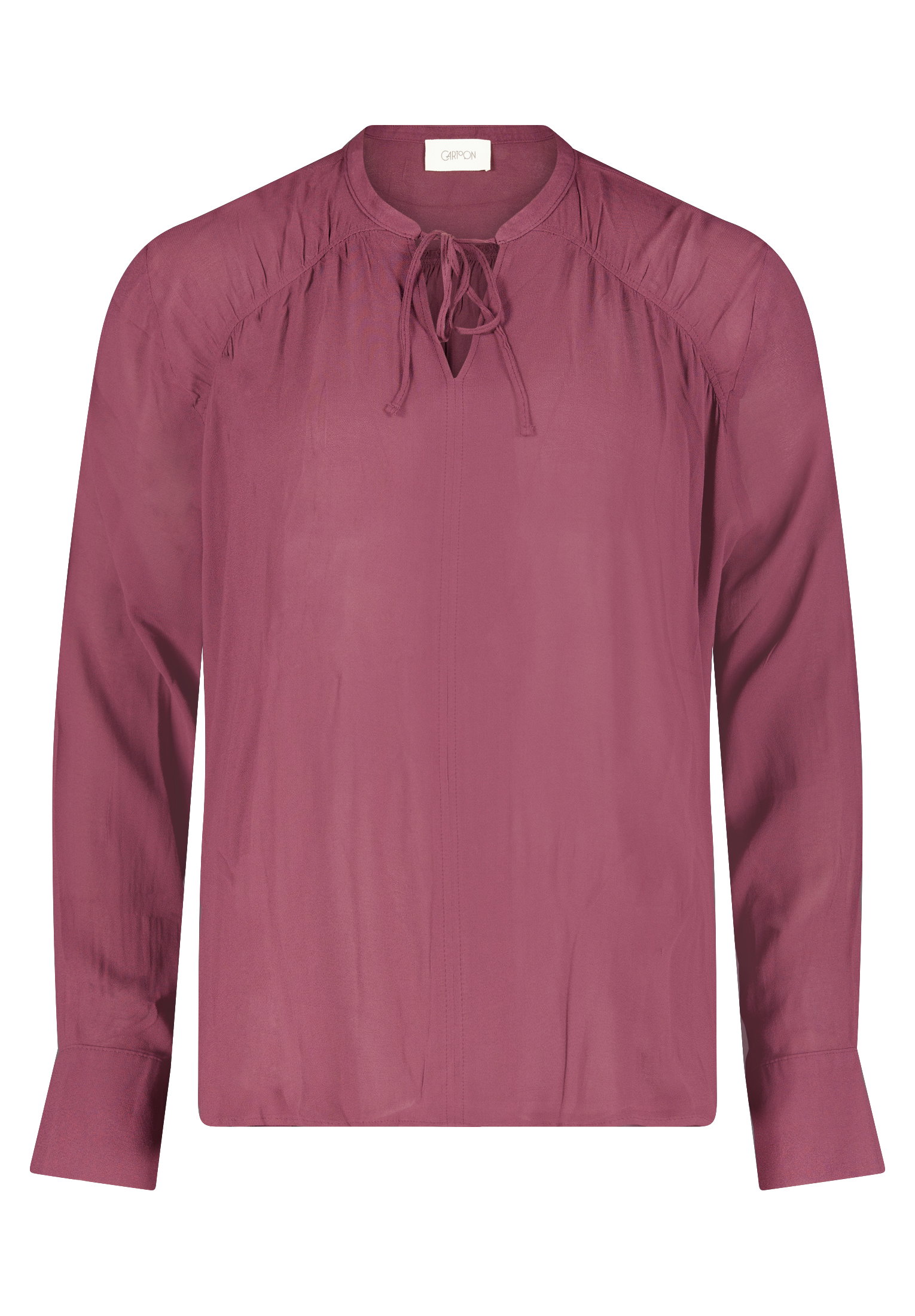 Bluse Kurz 1/1 Arm, Dark Dahlia #1