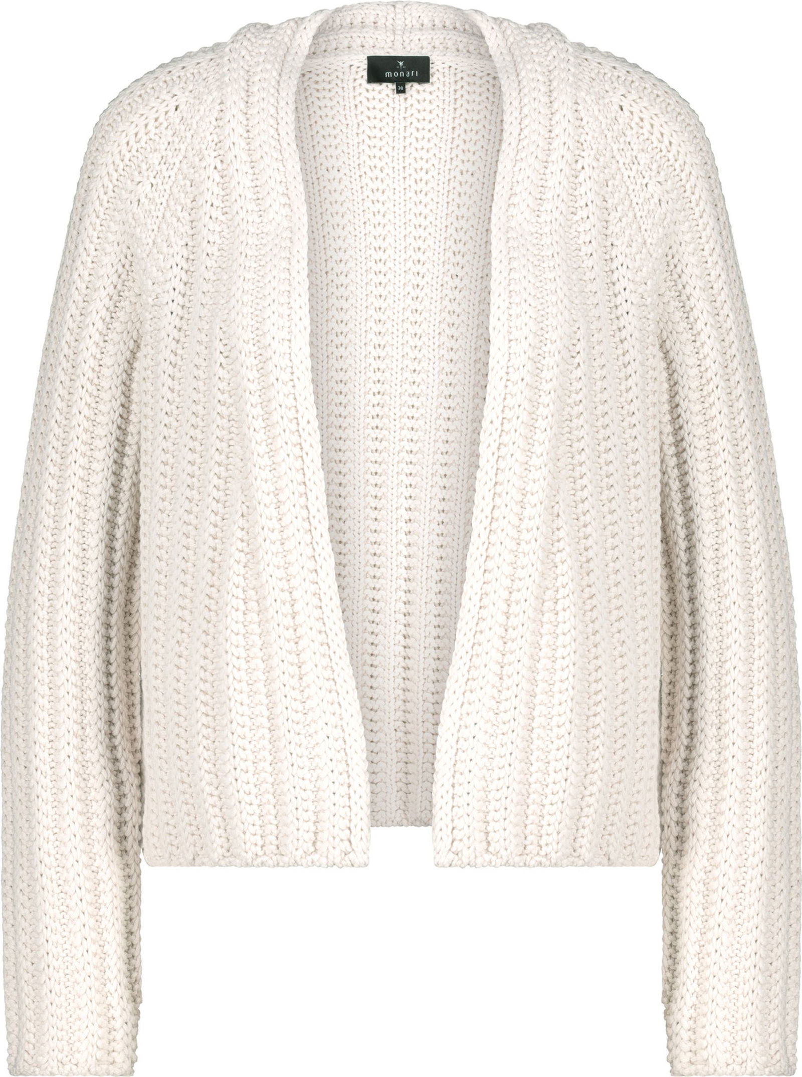 Monari |  Monari Strickjacke | Cardigan  | 46 | creamy beige