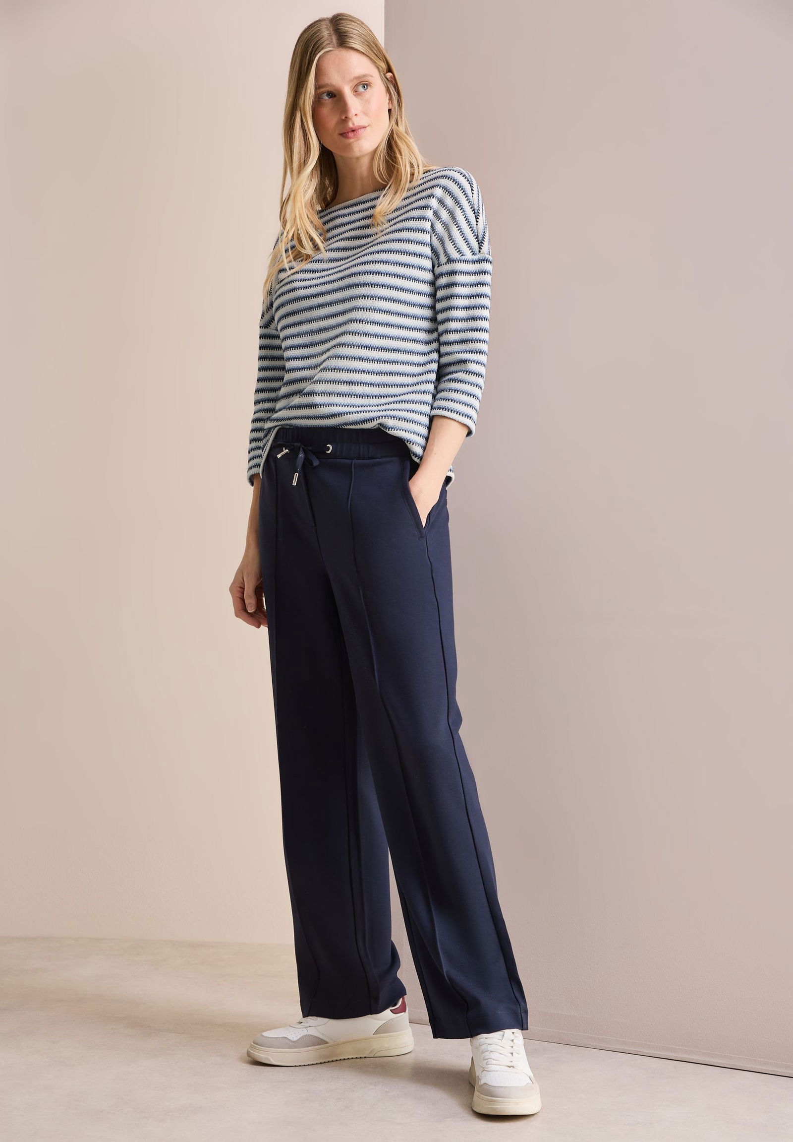 CECIL |  CECIL Shirt  | S | universal blue