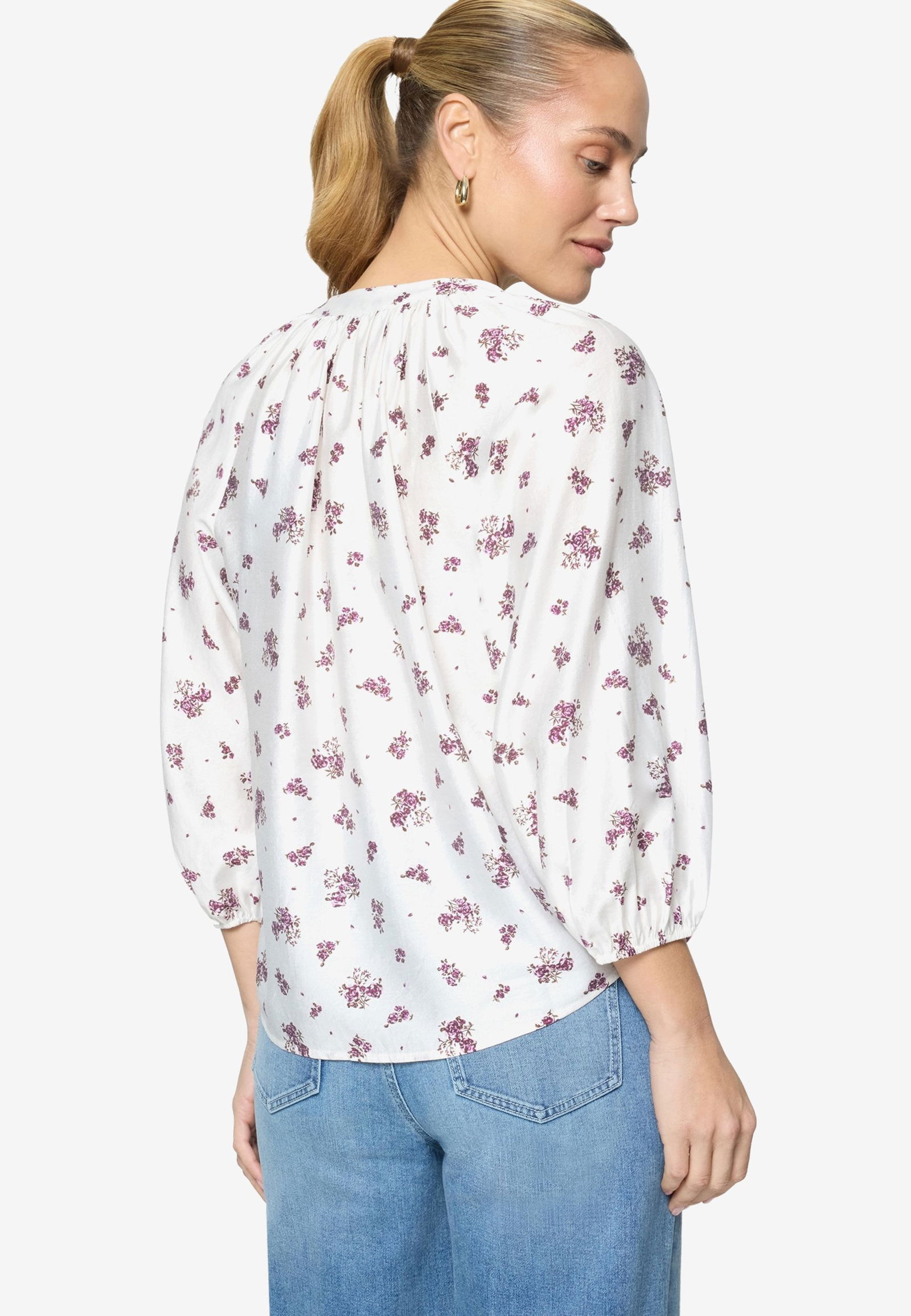 Zero |  Zero Druckbluse  | 40 | 1605_1843