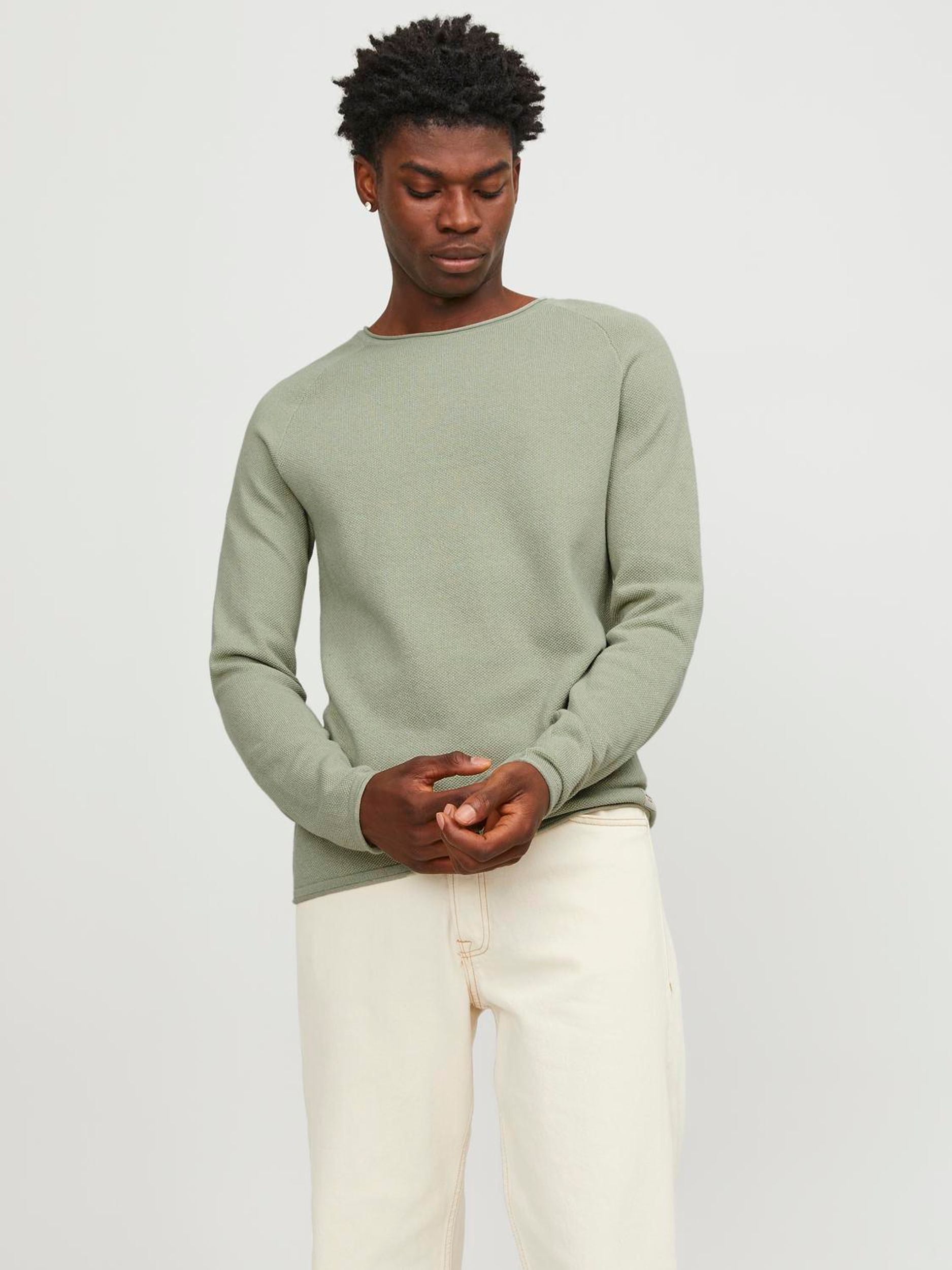 Jack&Jones |  Jack&Jones Pullover  | M | hellgrau