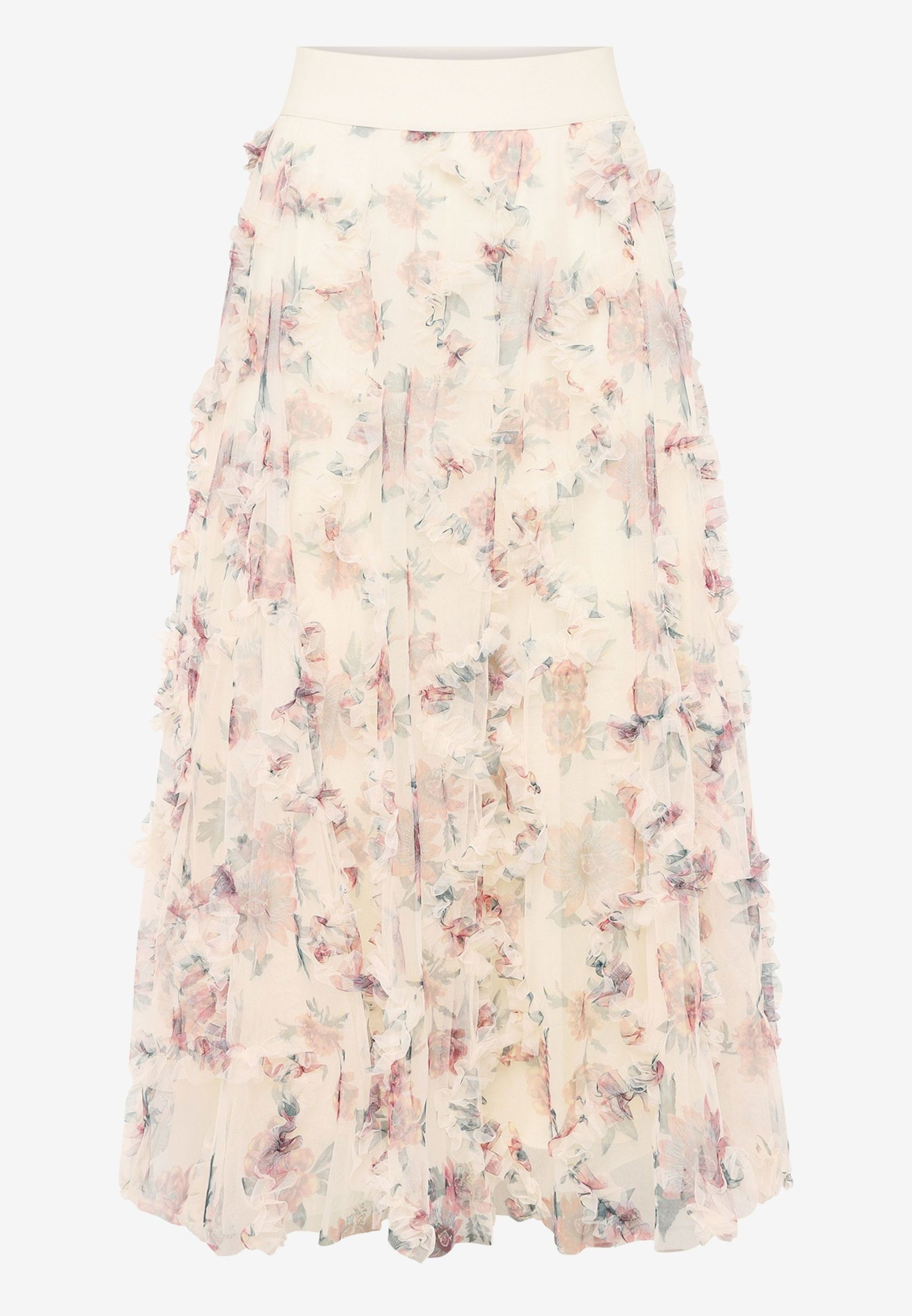 |  Tüllrock mit Rüschen | 44 | 1605_1843