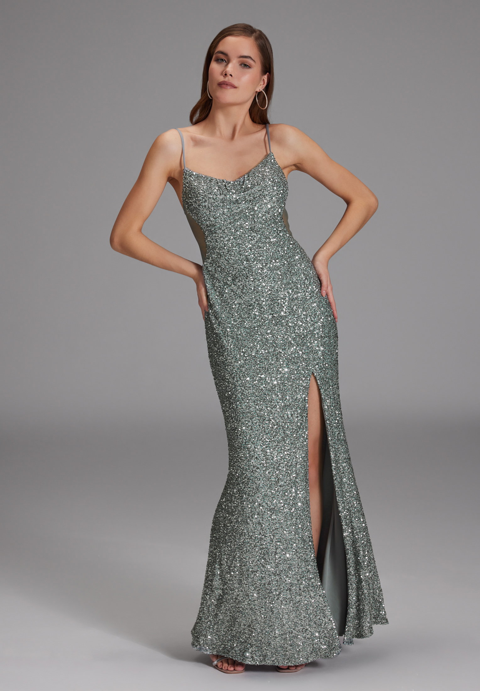 Hey Kyla Slipdress mit transparenter Rückenpartie #6