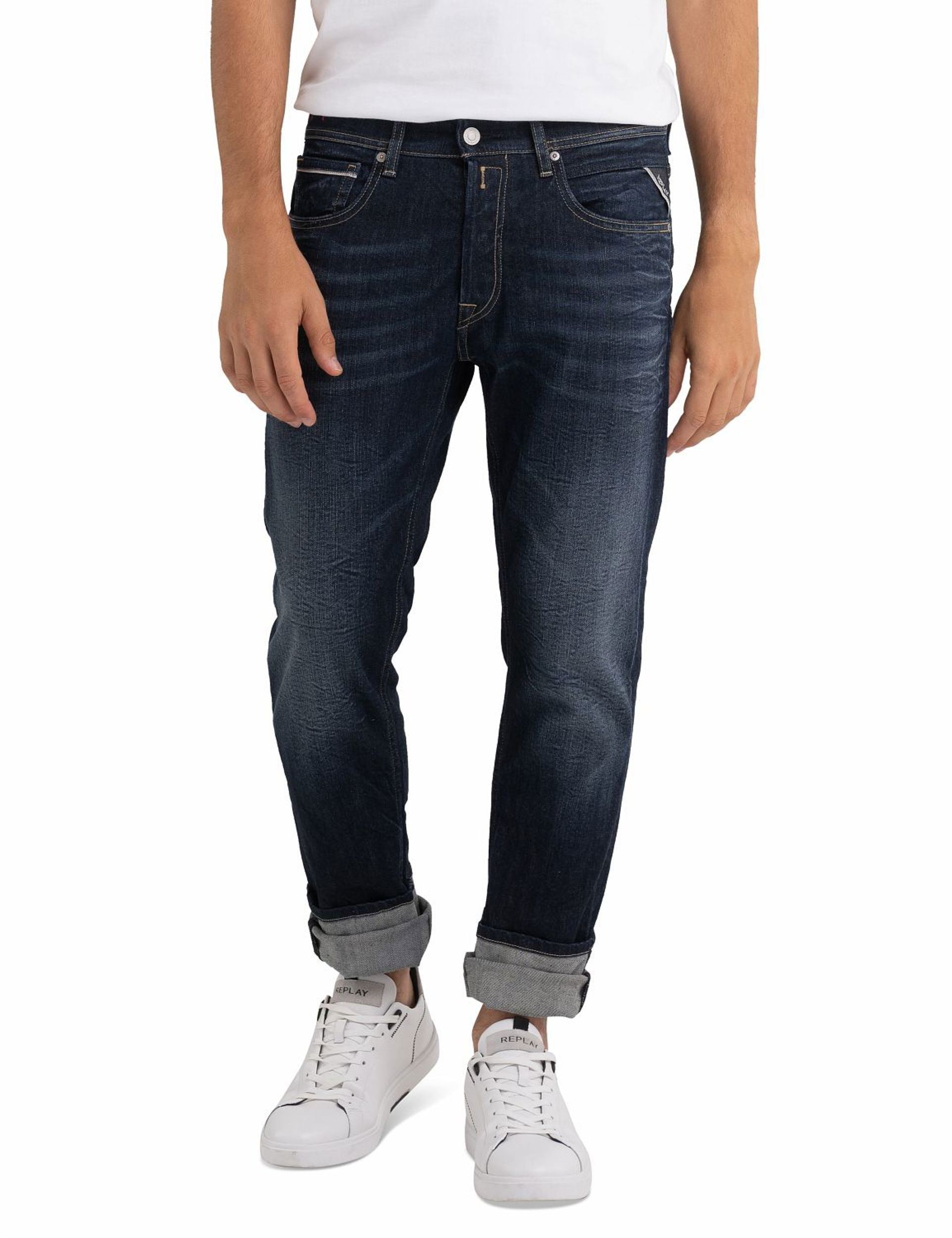 Replay |  Replay Regular Fit Jeans  | 36/32 | dark blue
