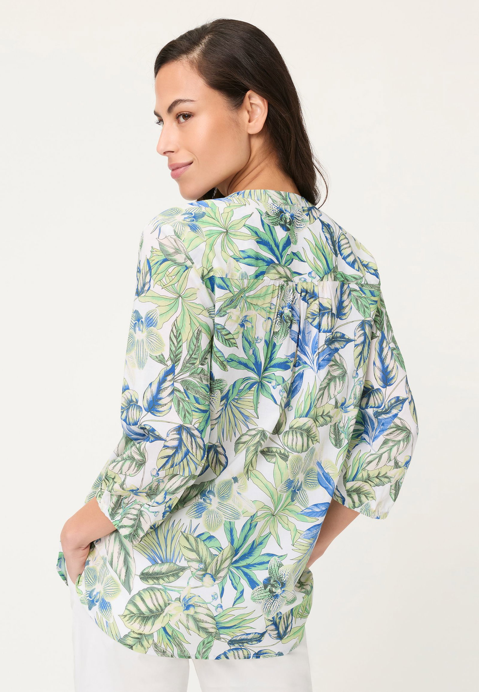 Olsen |  Olsen Druckbluse  | 38