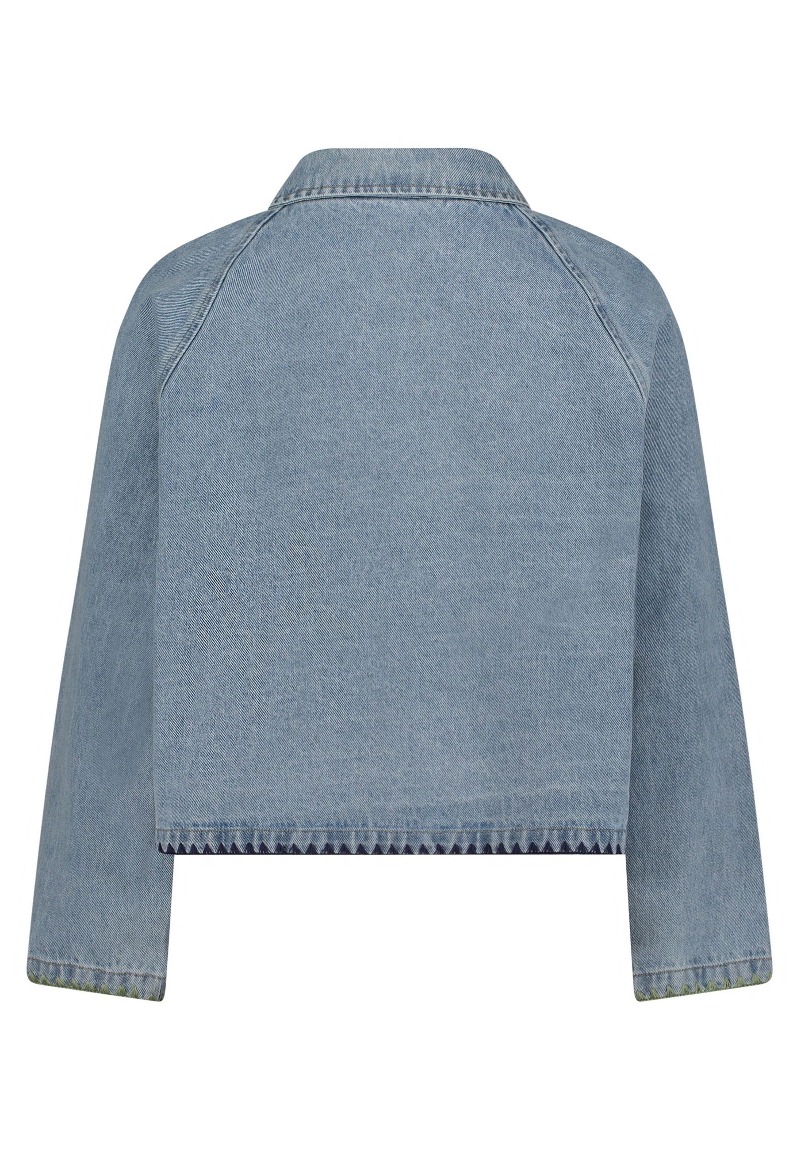 |  Jacke Jeans, Middle Blue Melange | 44