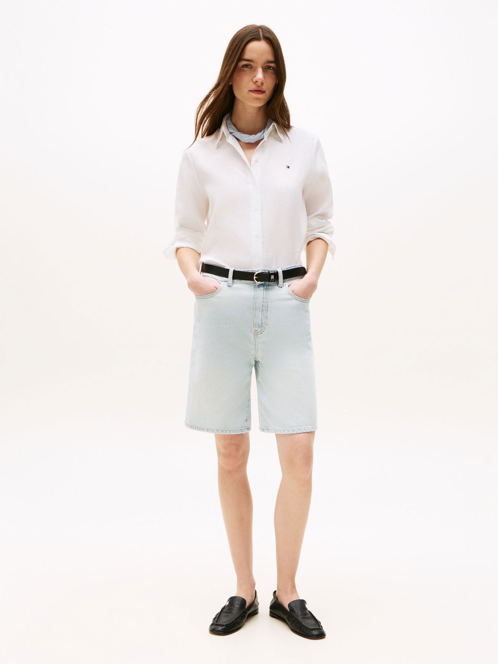 Tommy Hilfiger |  Tommy Hilfiger Druckbluse  | 42 | th optic white