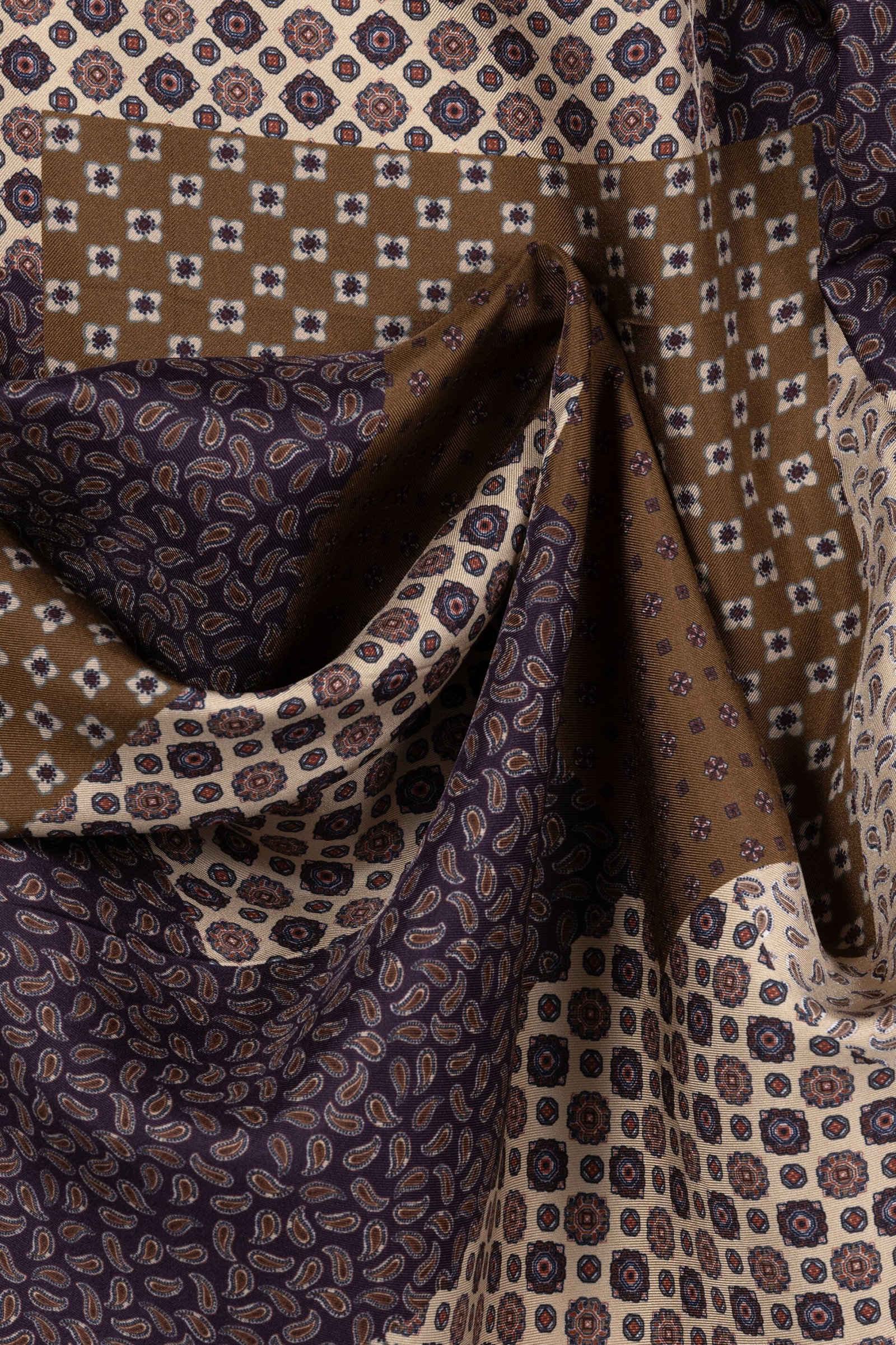 Seiden-Tuch mit Print, the ethnic print #3