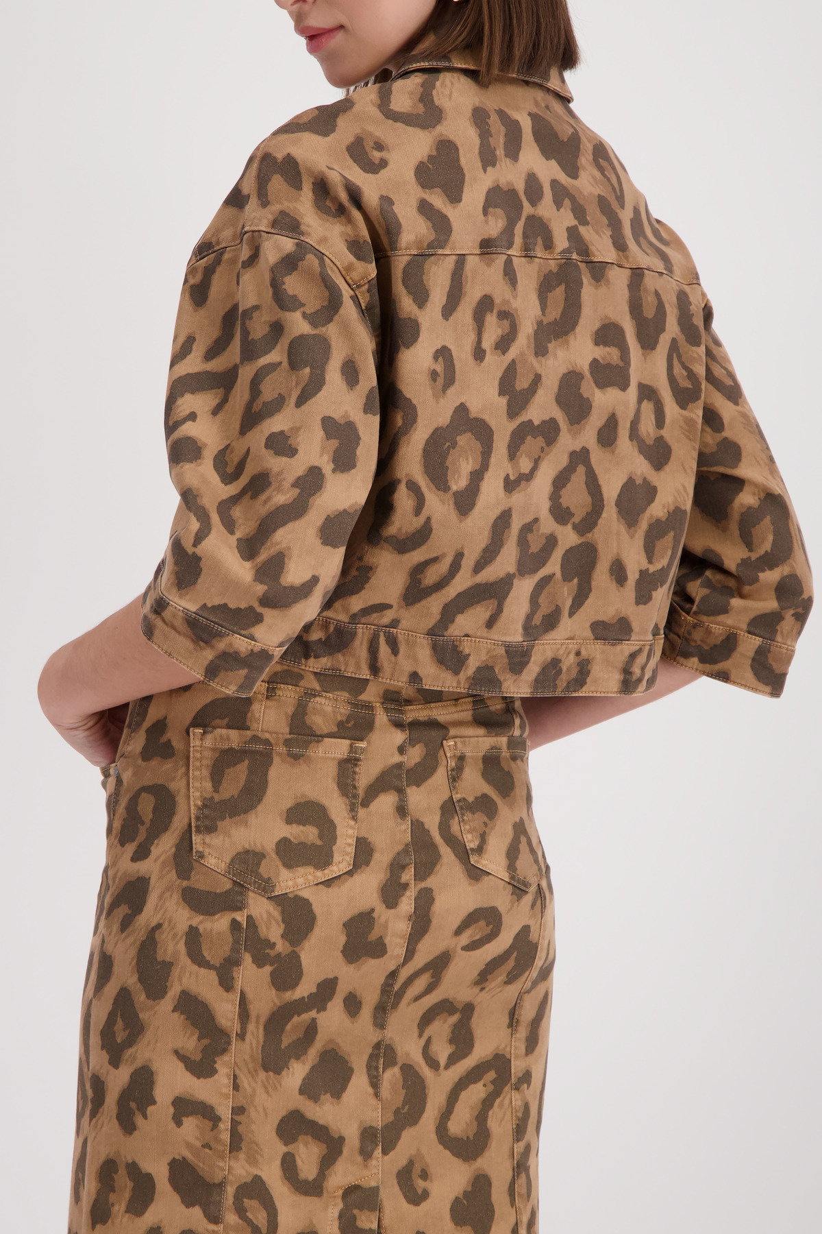 Monari Jacke mit Leo-Druck #4