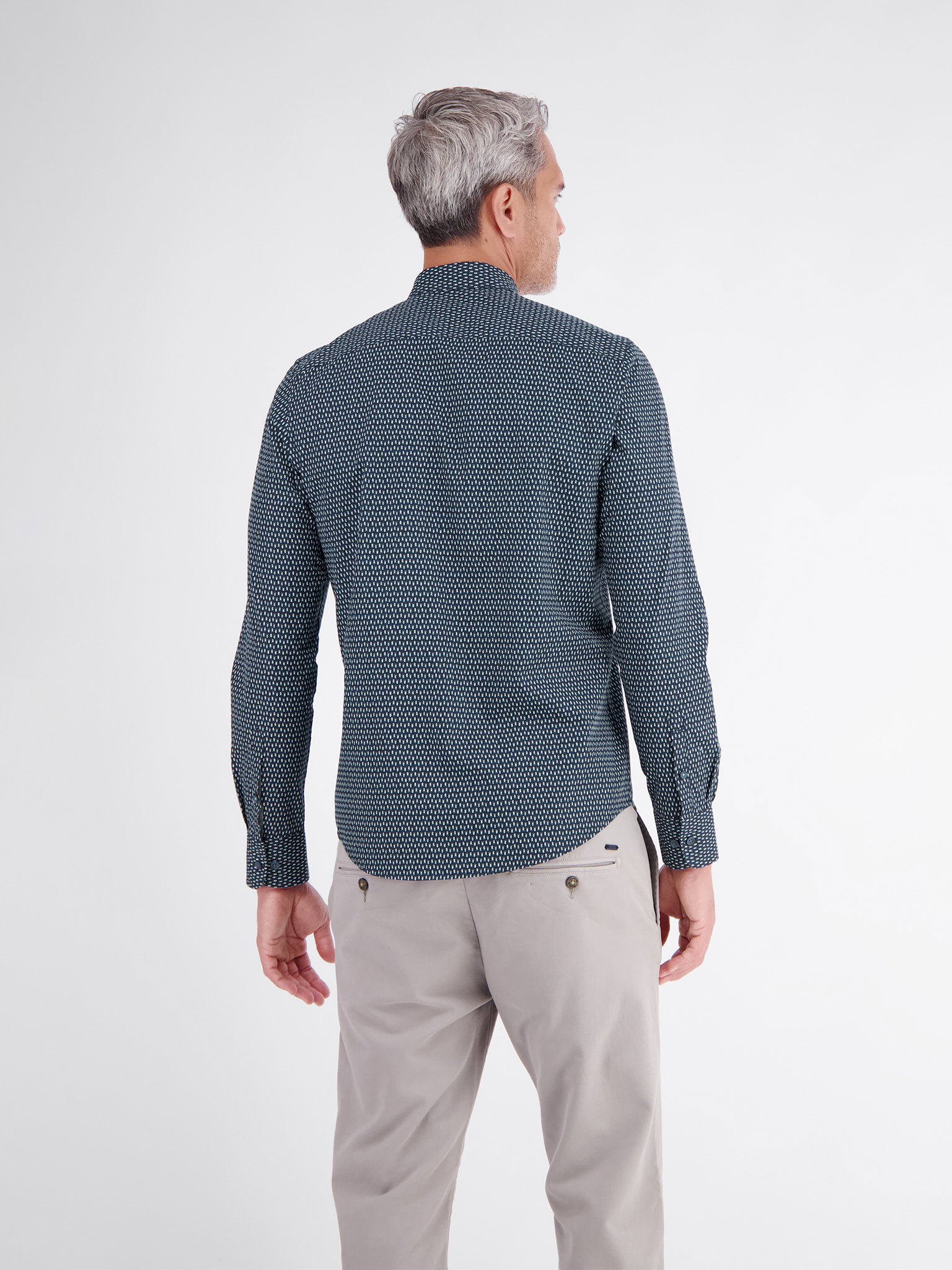HEMD 1/1 ARM, CLASSIC NAVY #4