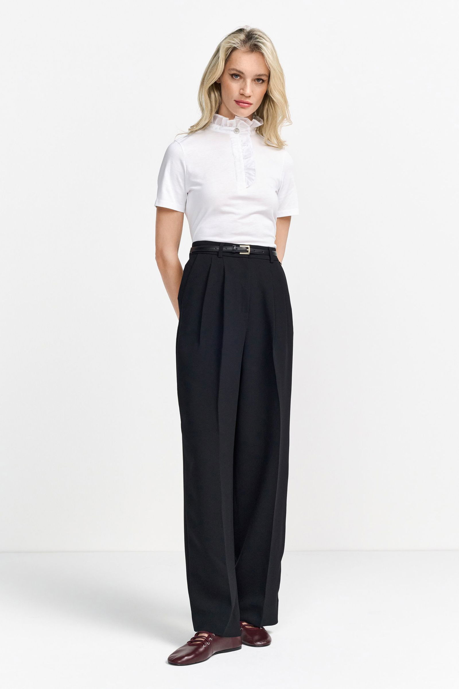 9b1dfd12fd5e45a5f190334aa658e90d Rich & Royal |  Rich & Royal Poloshirt  | M | white