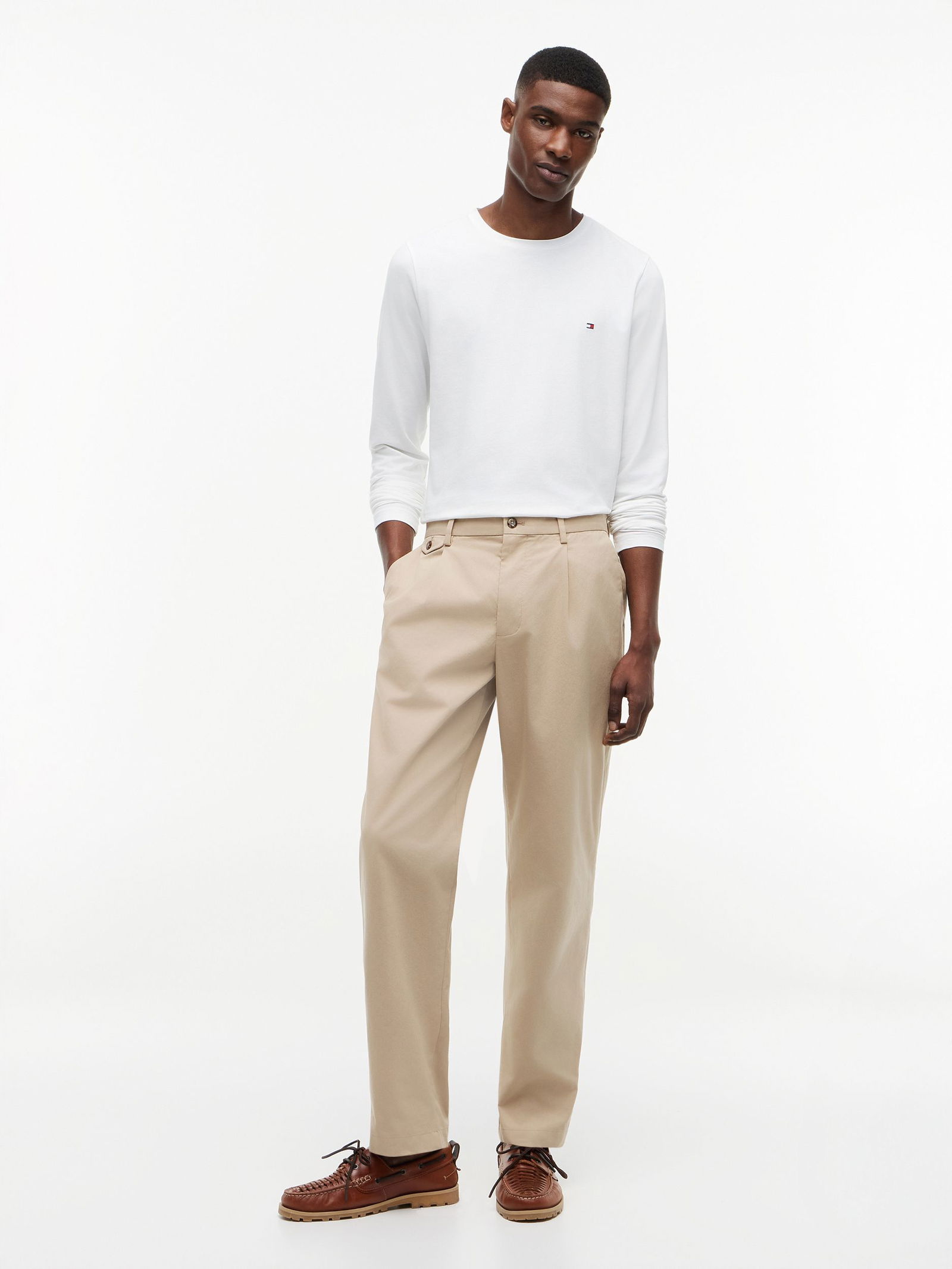 Tommy Hilfiger |  Tommy Hilfiger Longsleeve  | L | white