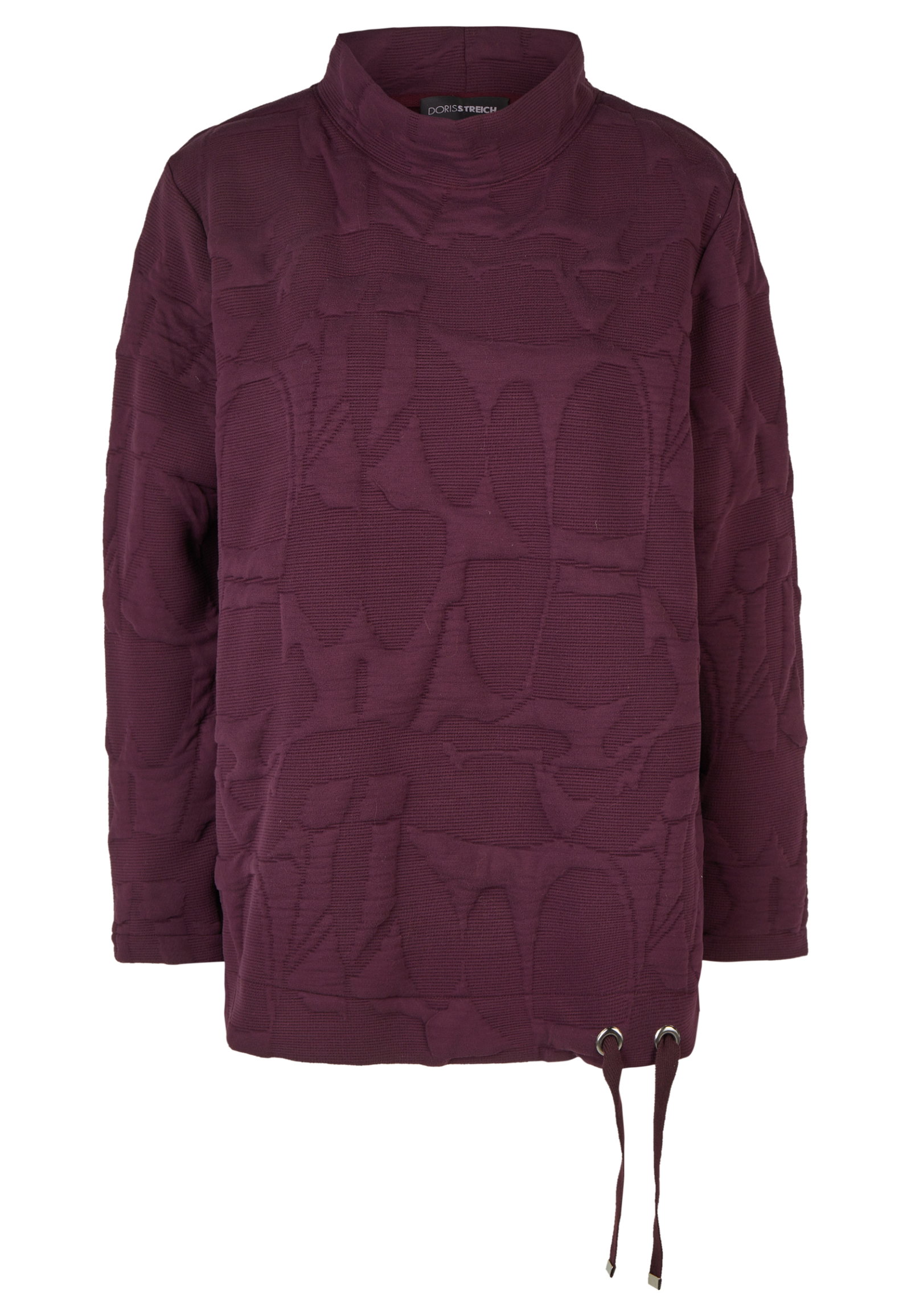 T-Shirt 1/1 Arm, Aubergine #1