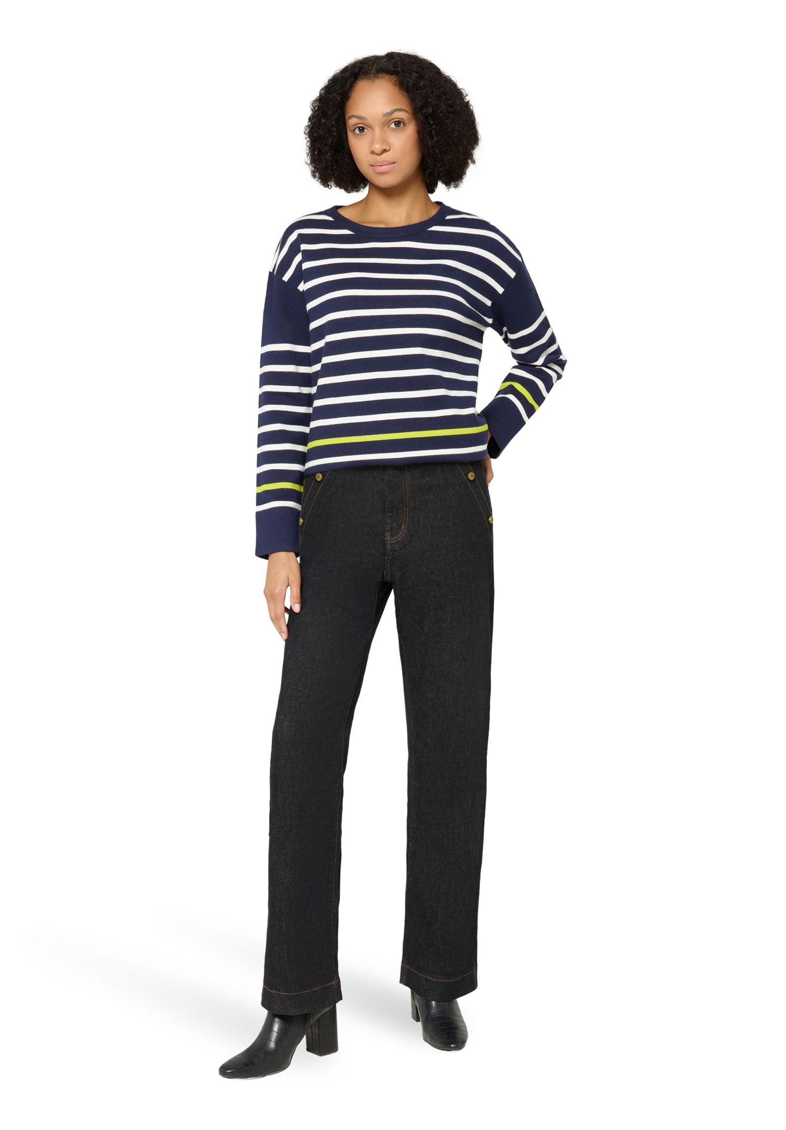 Cartoon |  Cartoon Pullover  | 40 | weiß/blau