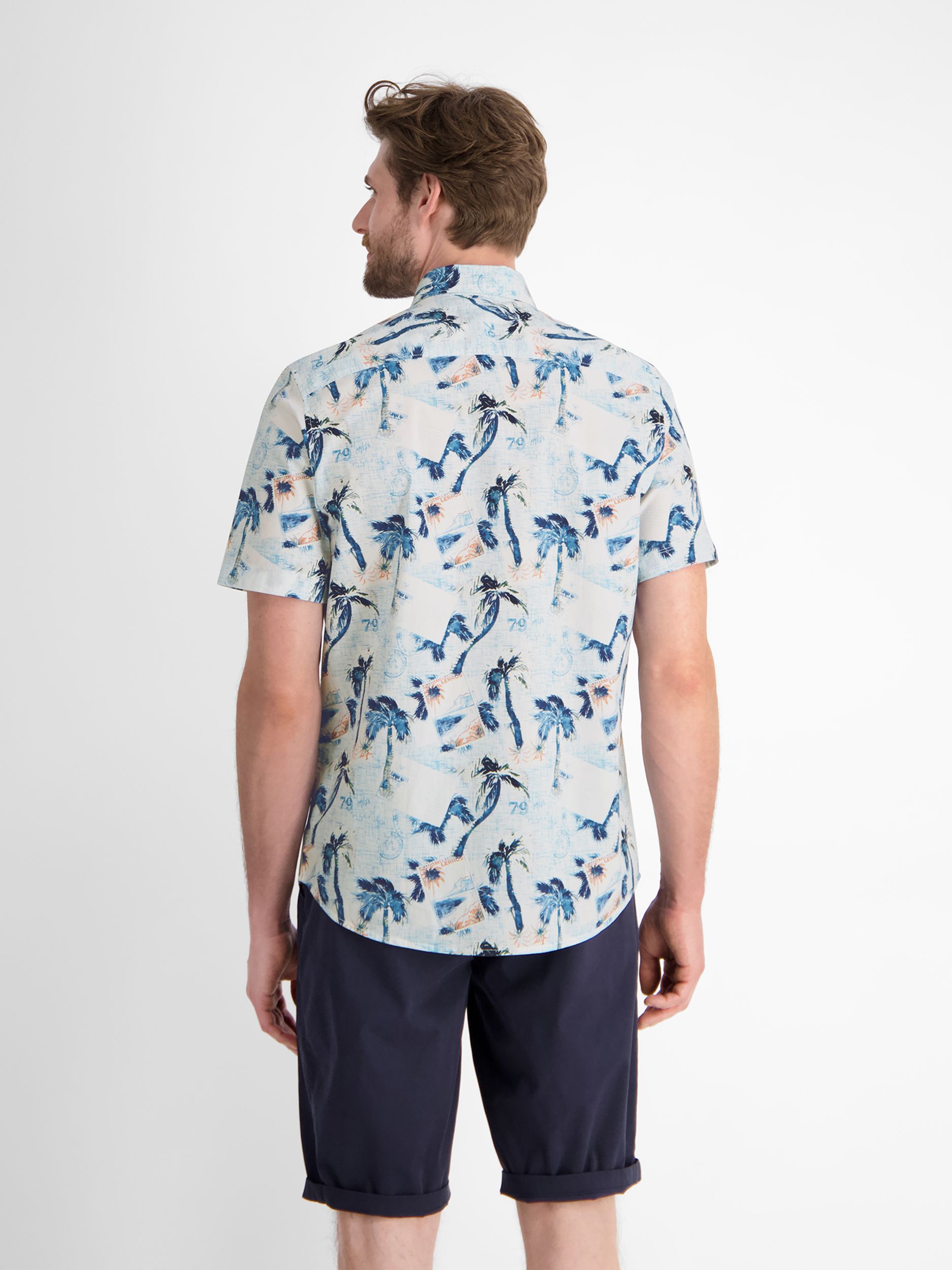 Lerros |  Lerros Hemd Regular Fit  | L | white