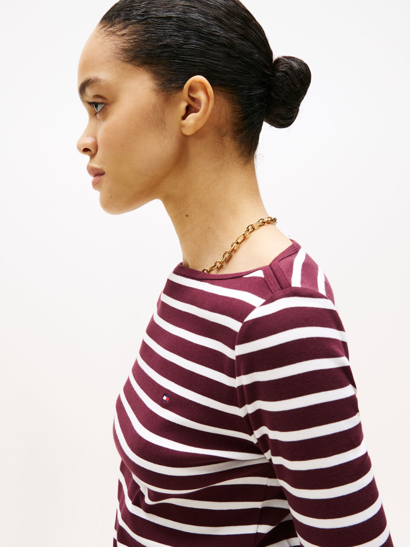 Tommy Hilfiger |  Tommy Hilfiger Shirt  | XXXL | brilliant berry / stripe