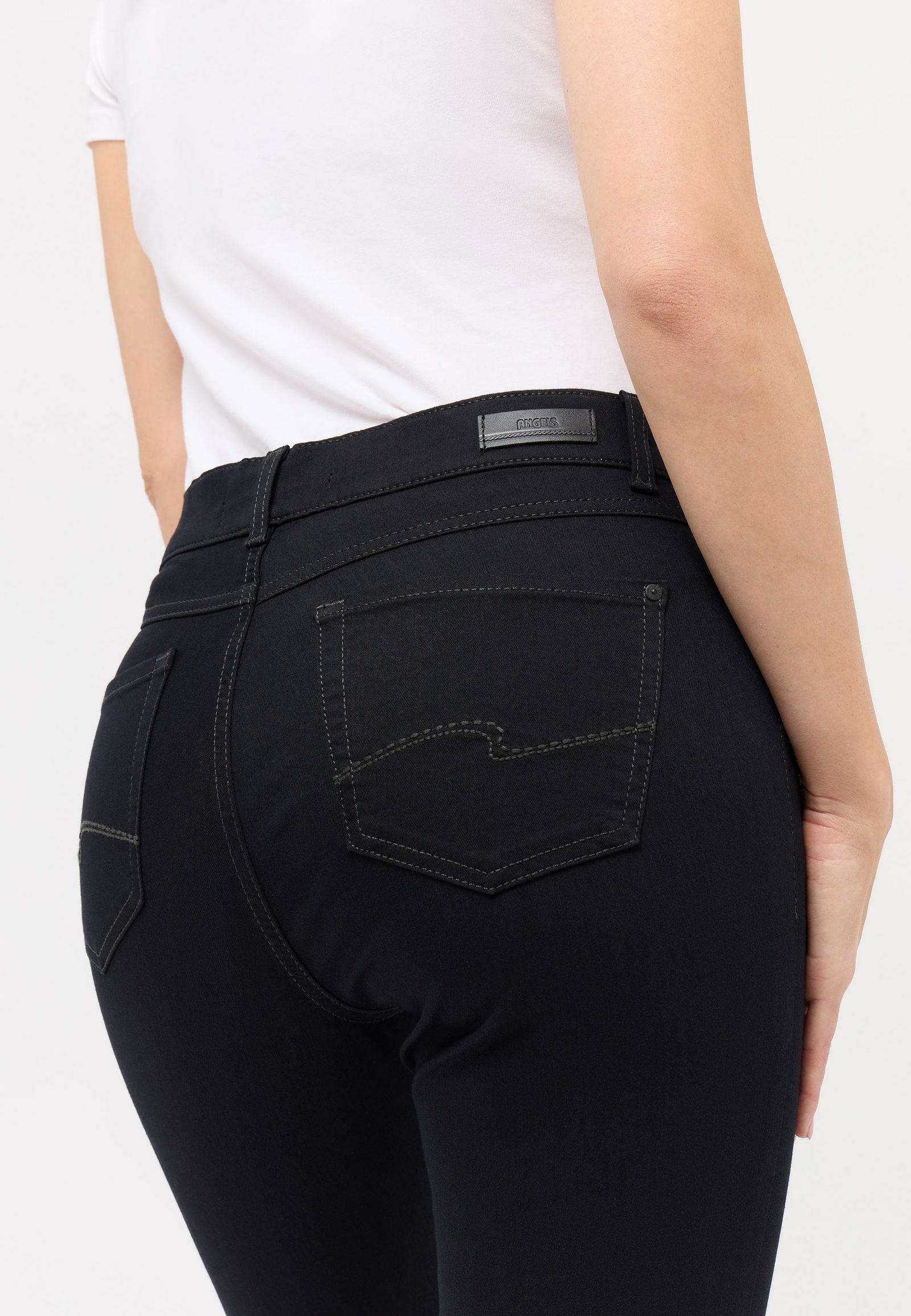 1382bdbfe12d89034c24437dfd0d86b9 Angels |  Angels Jeans "Skinny" | 36/30 | black