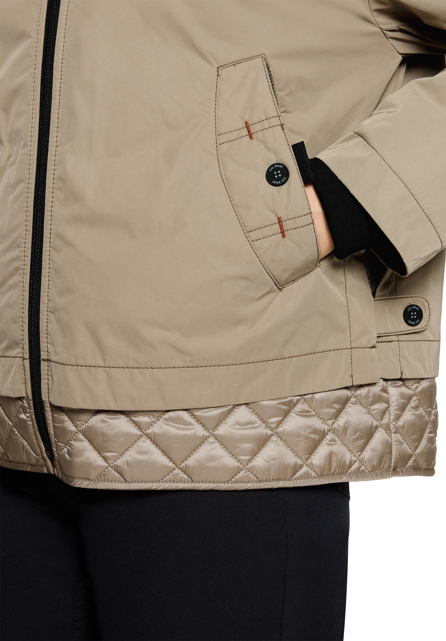 Jacke Watte, Toffee Cream #7