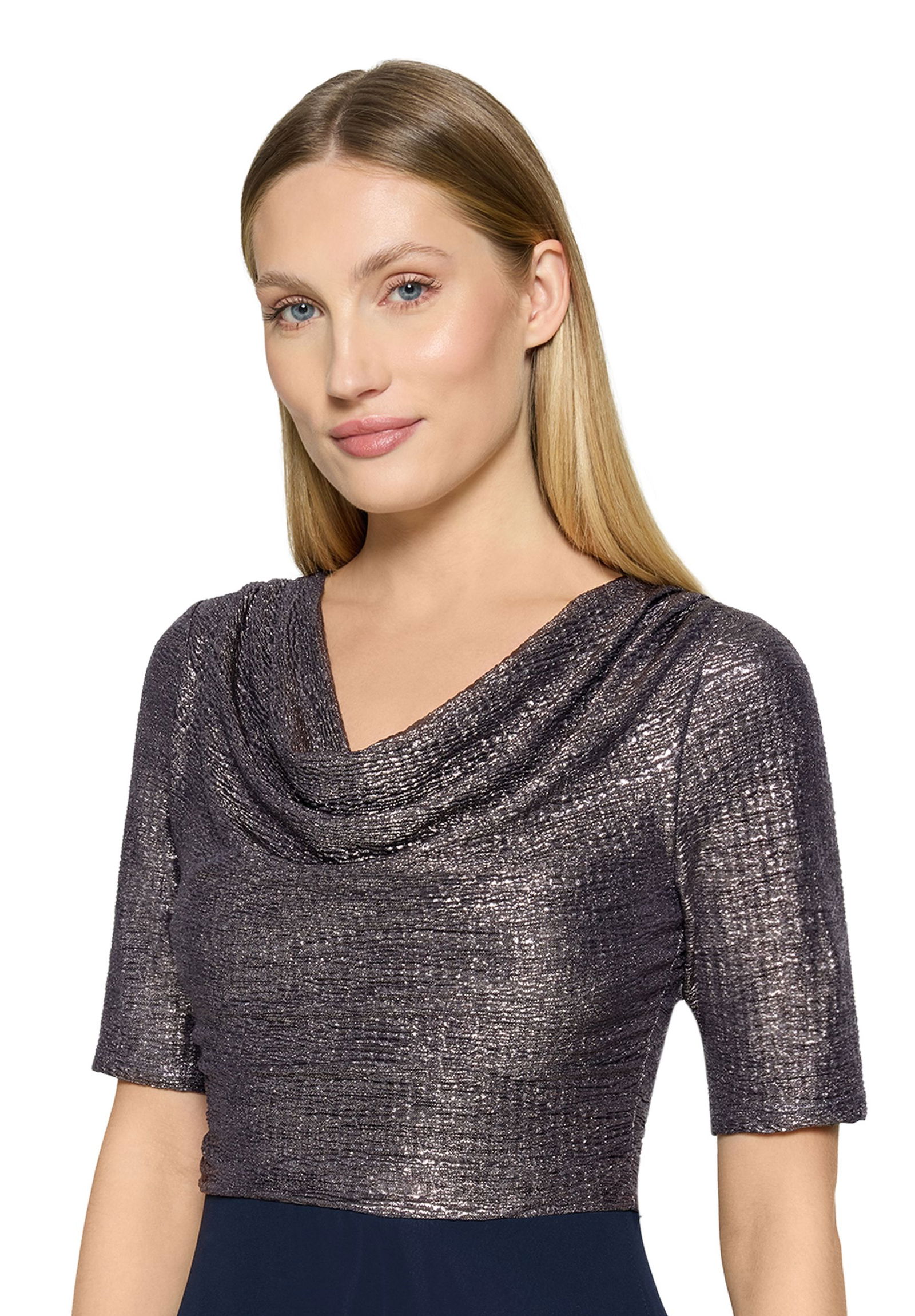 Vera Mont |  Vera Mont Langes Kleid  | 46 | patch dark blue/dark blue