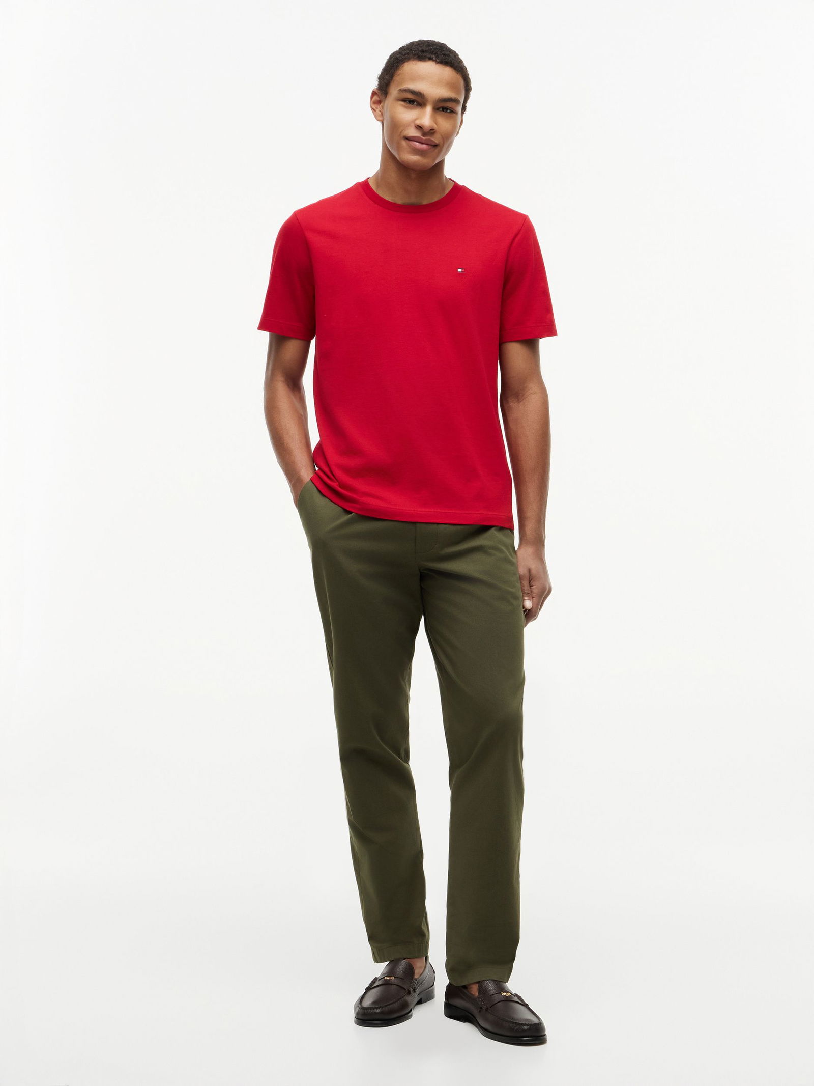 Tommy Hilfiger |  Tommy Hilfiger Shirt  | M | medium red