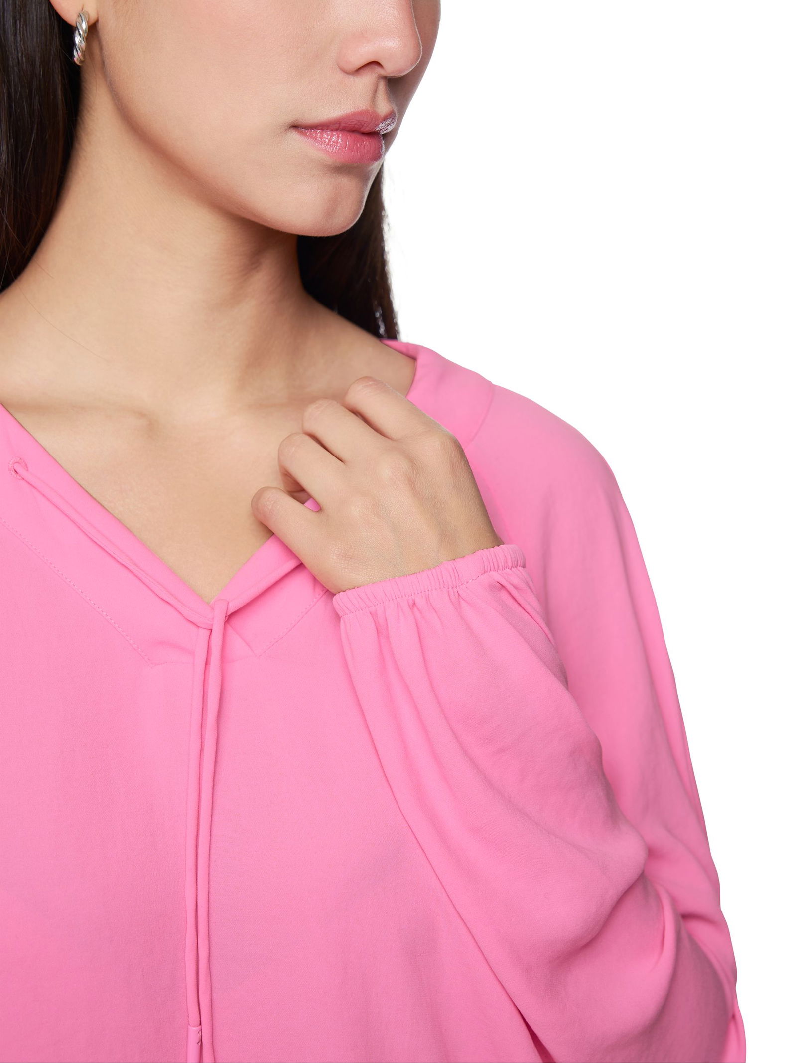 Marc Cain Sports | Marc Cain Sports Druckbluse | 38 | lip gloss