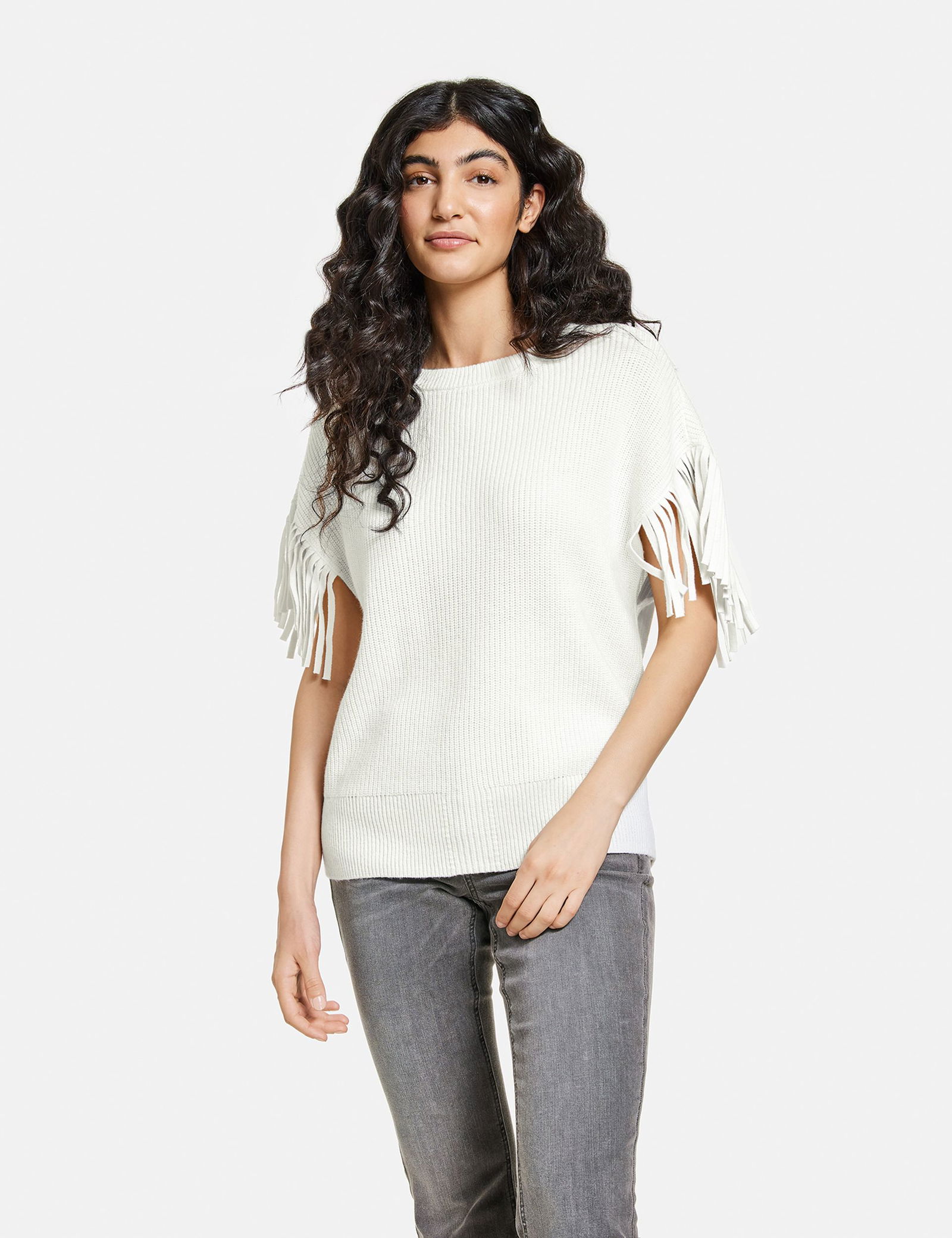 Pullunder mit Fransen