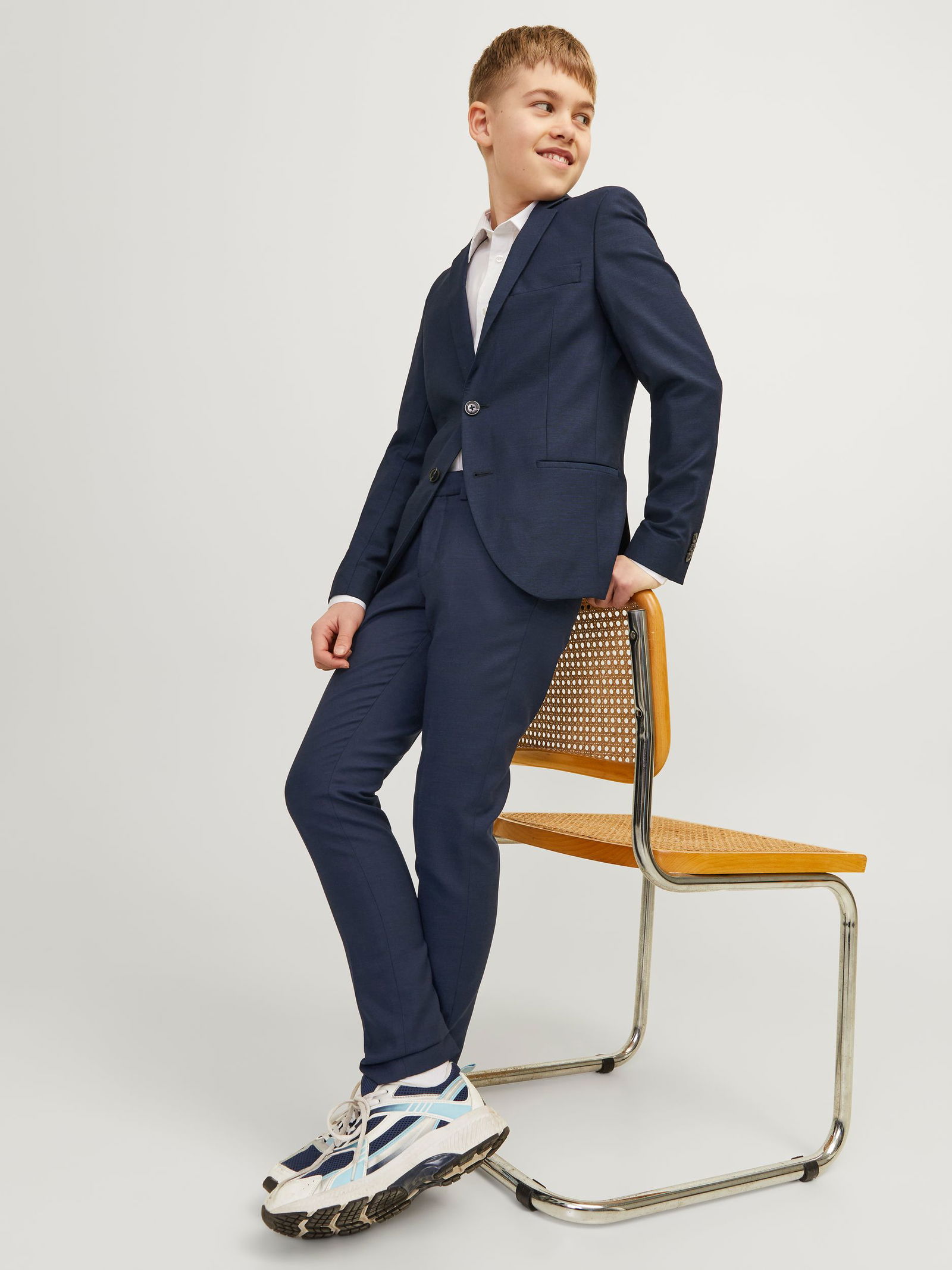 Jack&Jones |  JPRSOLARIS TROUSER NOOS JNR | 146 | dark navy