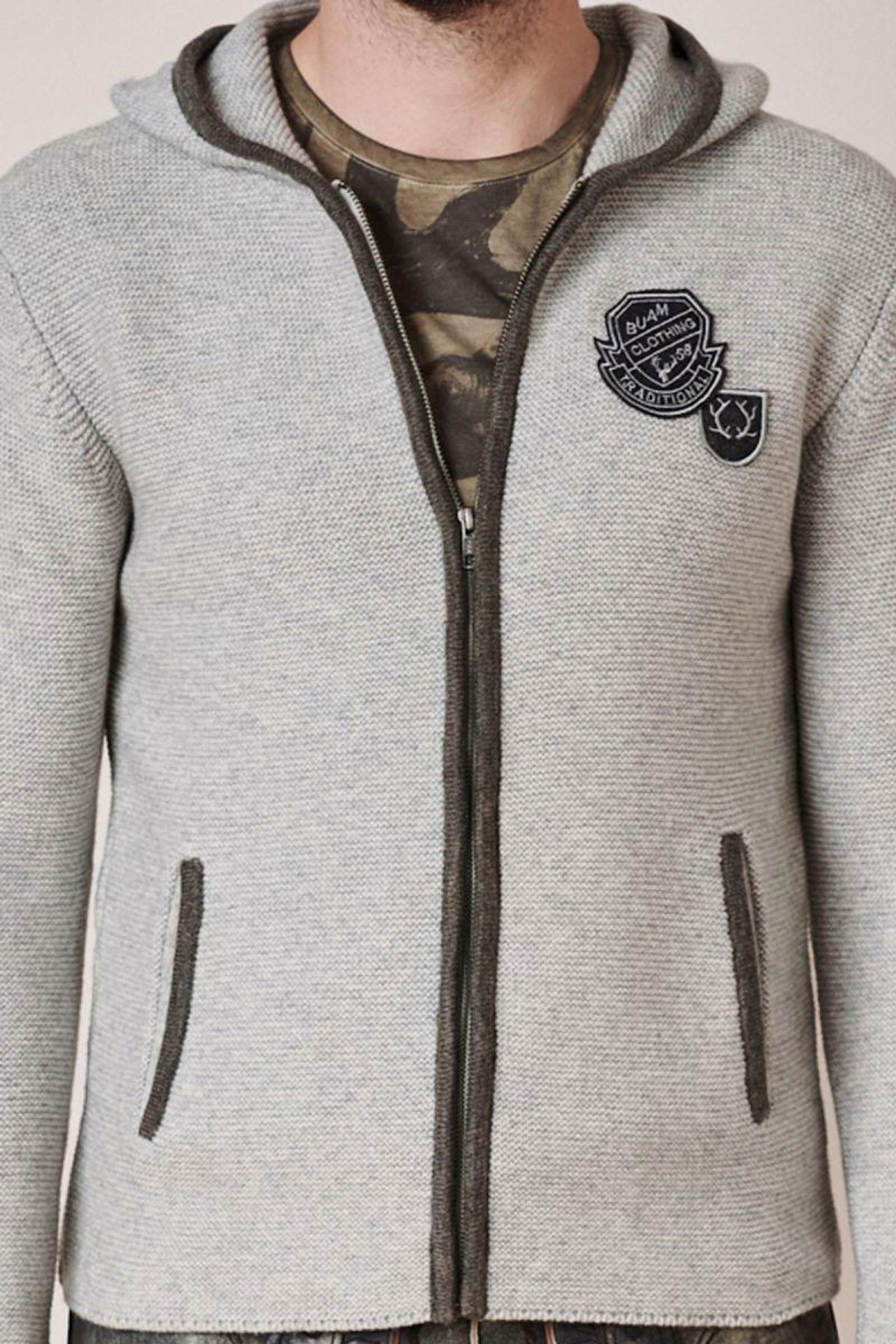 Krüger |  Krüger Strickjacke | Cardigan  | L | grau