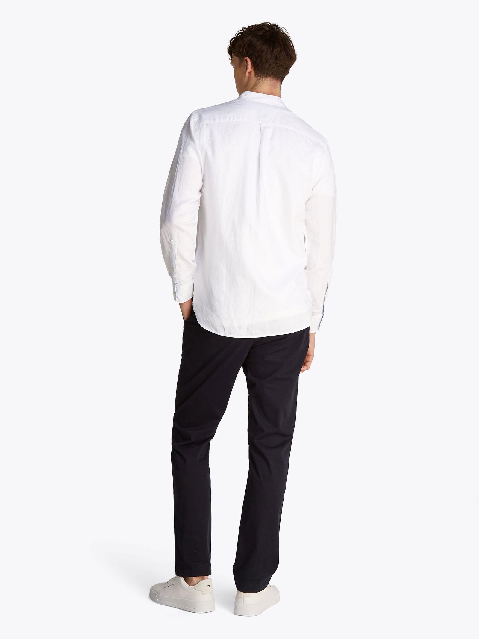 Tommy Hilfiger |  Tommy Hilfiger Hemd Regular Fit  | L | th optic white